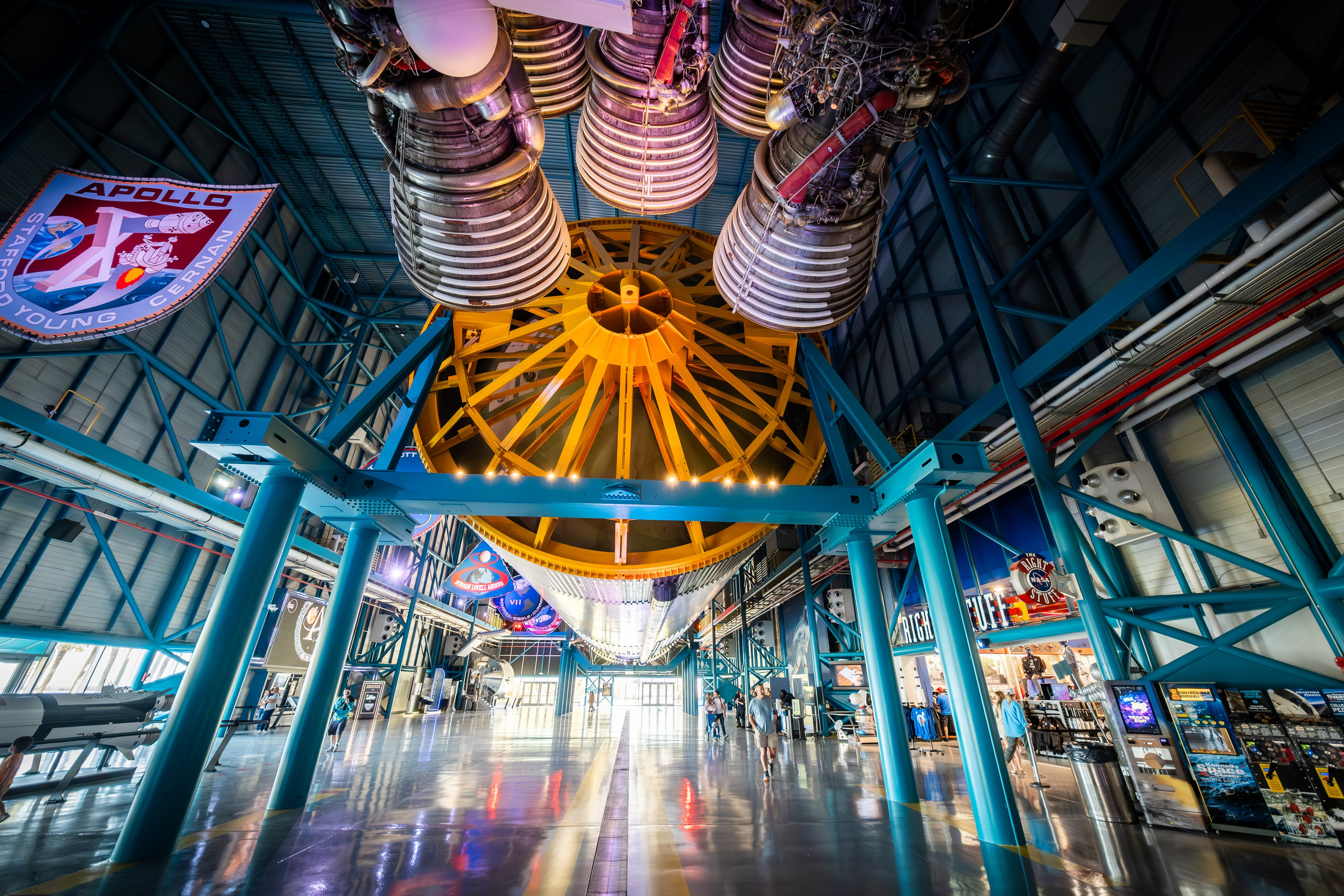 FLORIDA / CANAVERAL SPACE FORCE MUSEUM. Reportage concert portrait photography in the San Francisco Bay Area