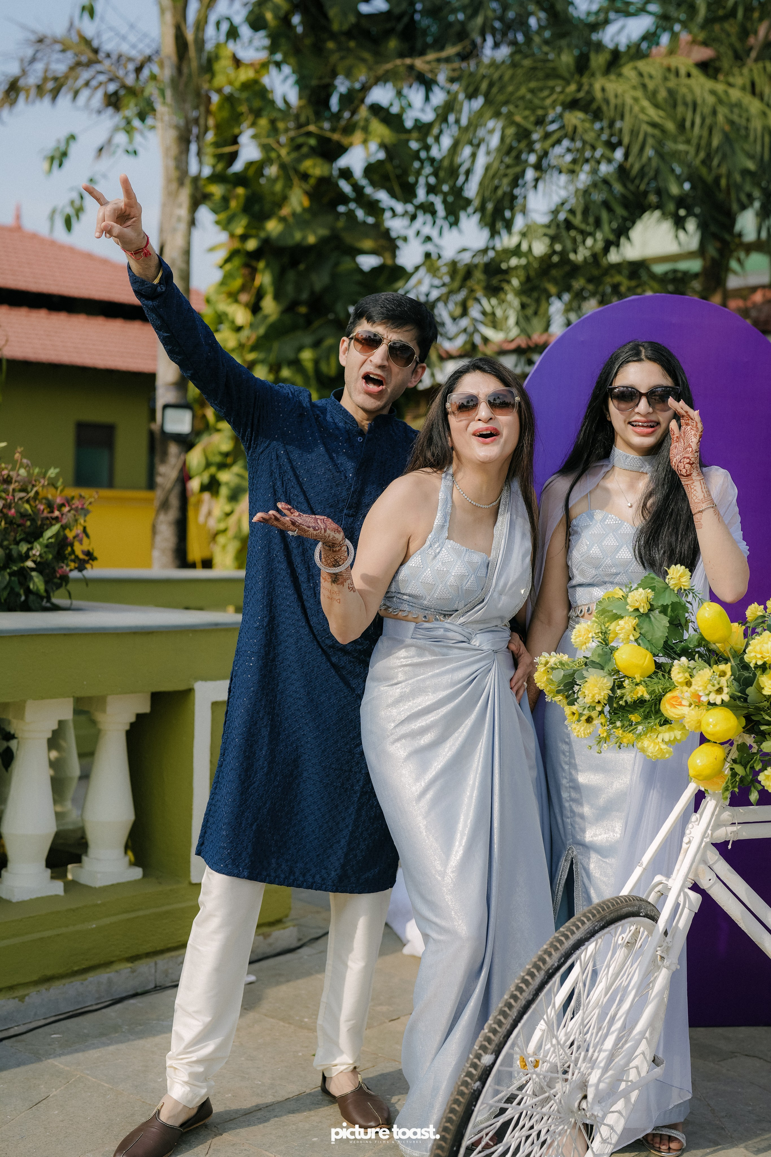 Haldi Hues Ft. Baebie & Goyal. Fine art Wedding Photographers in India & Canada