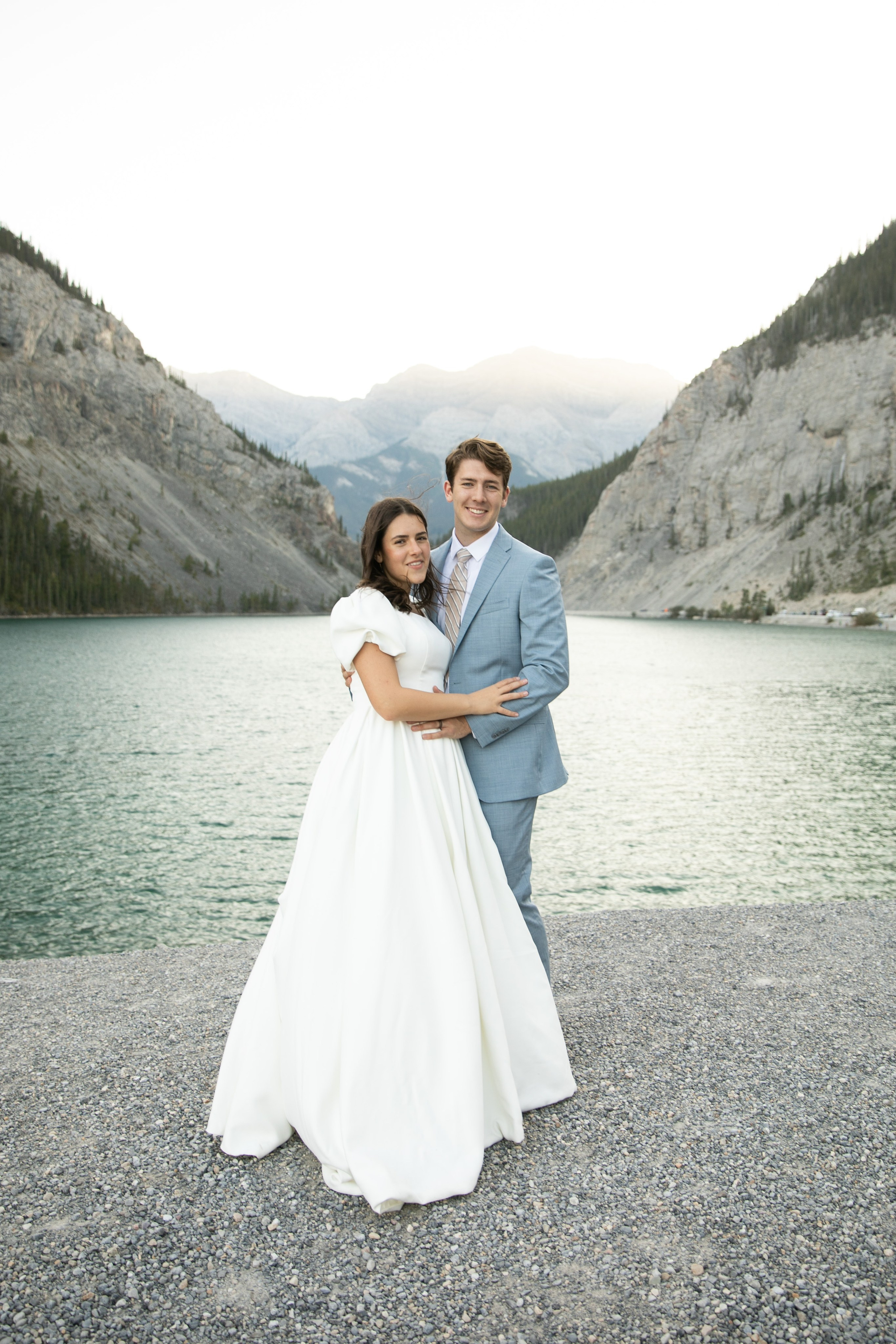 Charity and Josh Wedding — Canmore. Fotografía accesible en Calgary