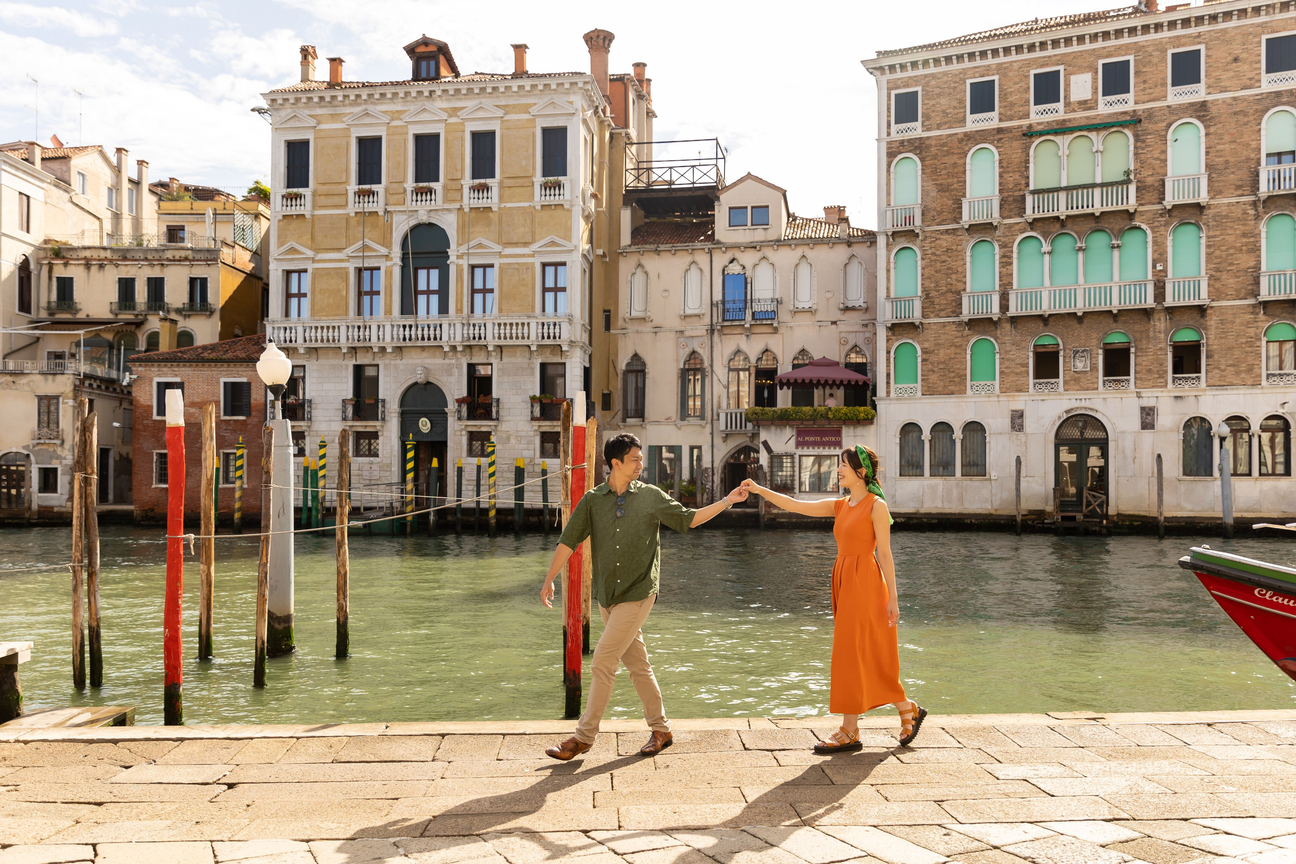 Nana and Seiya in Venice