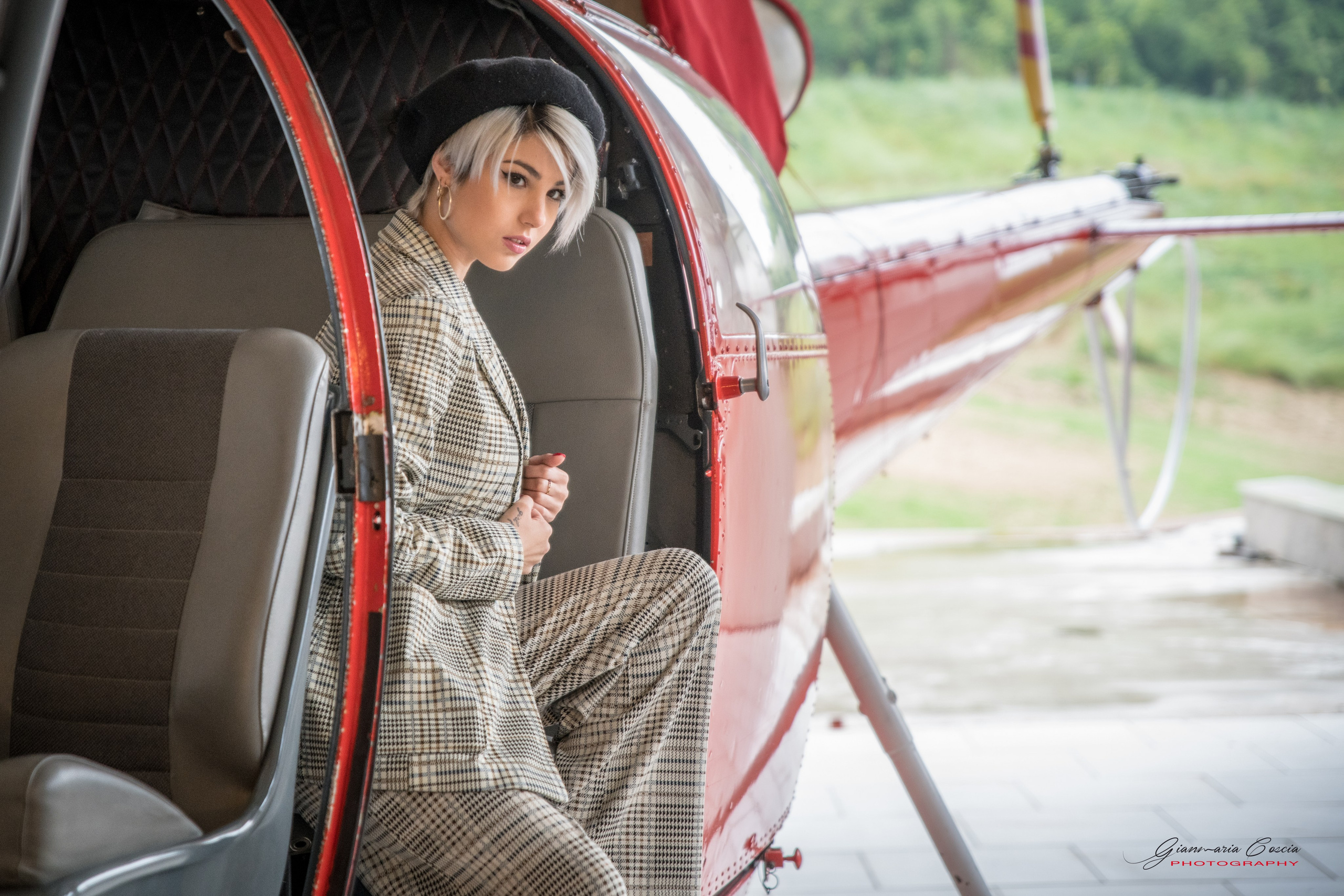 Shooting Giorgia Soleri. “Gianmaria Coscia fotografo per passione”