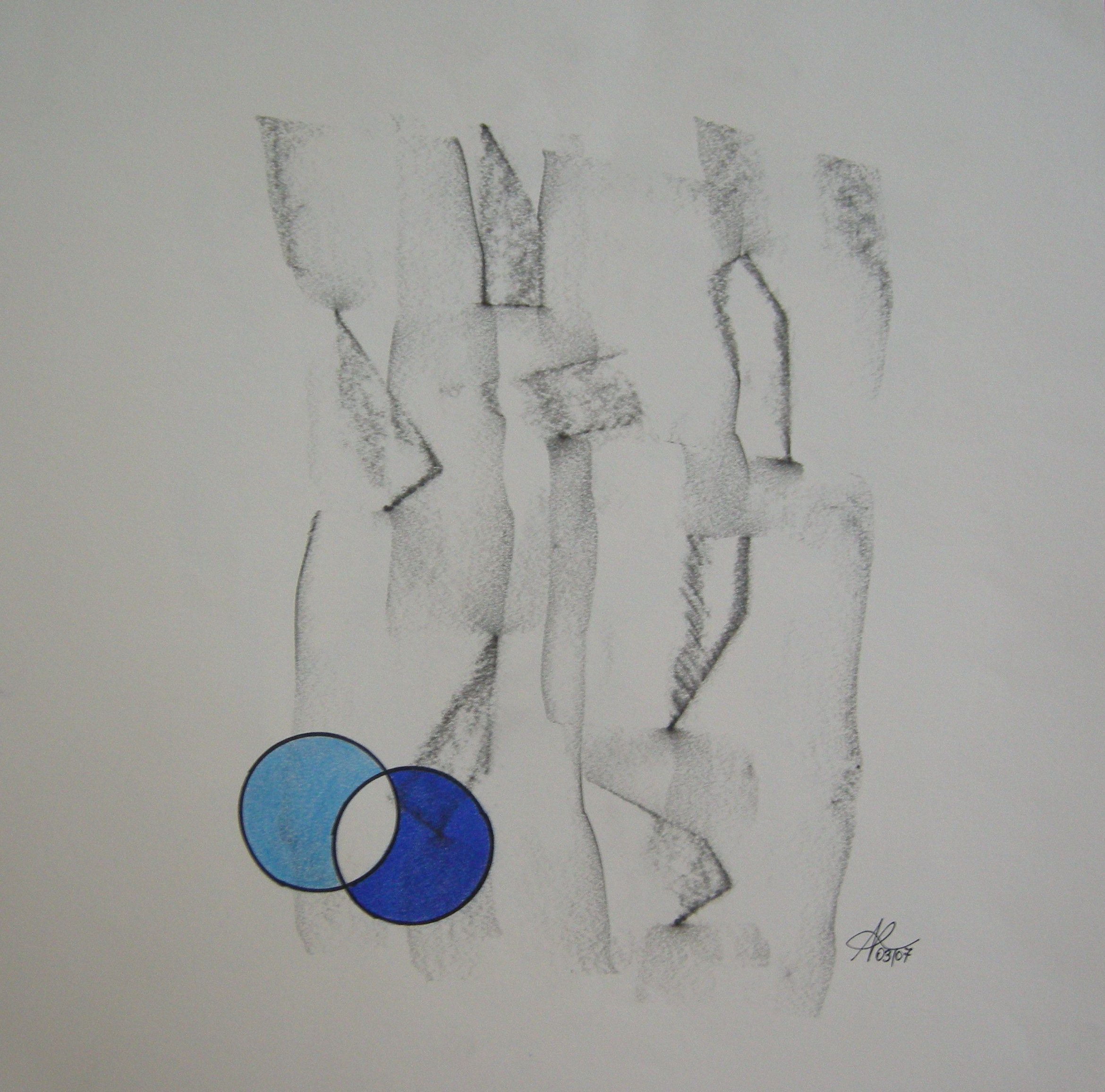 Berührungspunkte 2007 - 40x40
