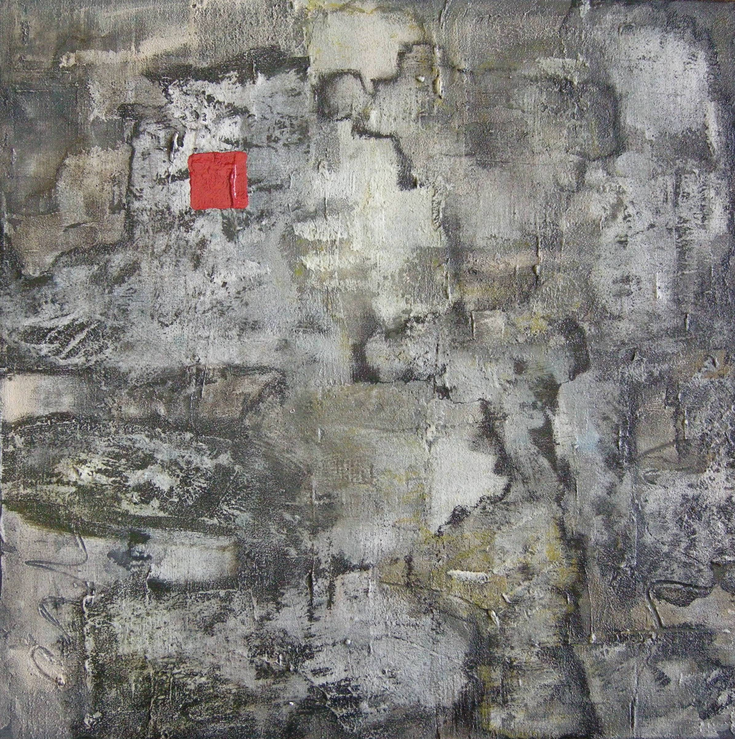 Rotes Fenster 2008 - 50x50