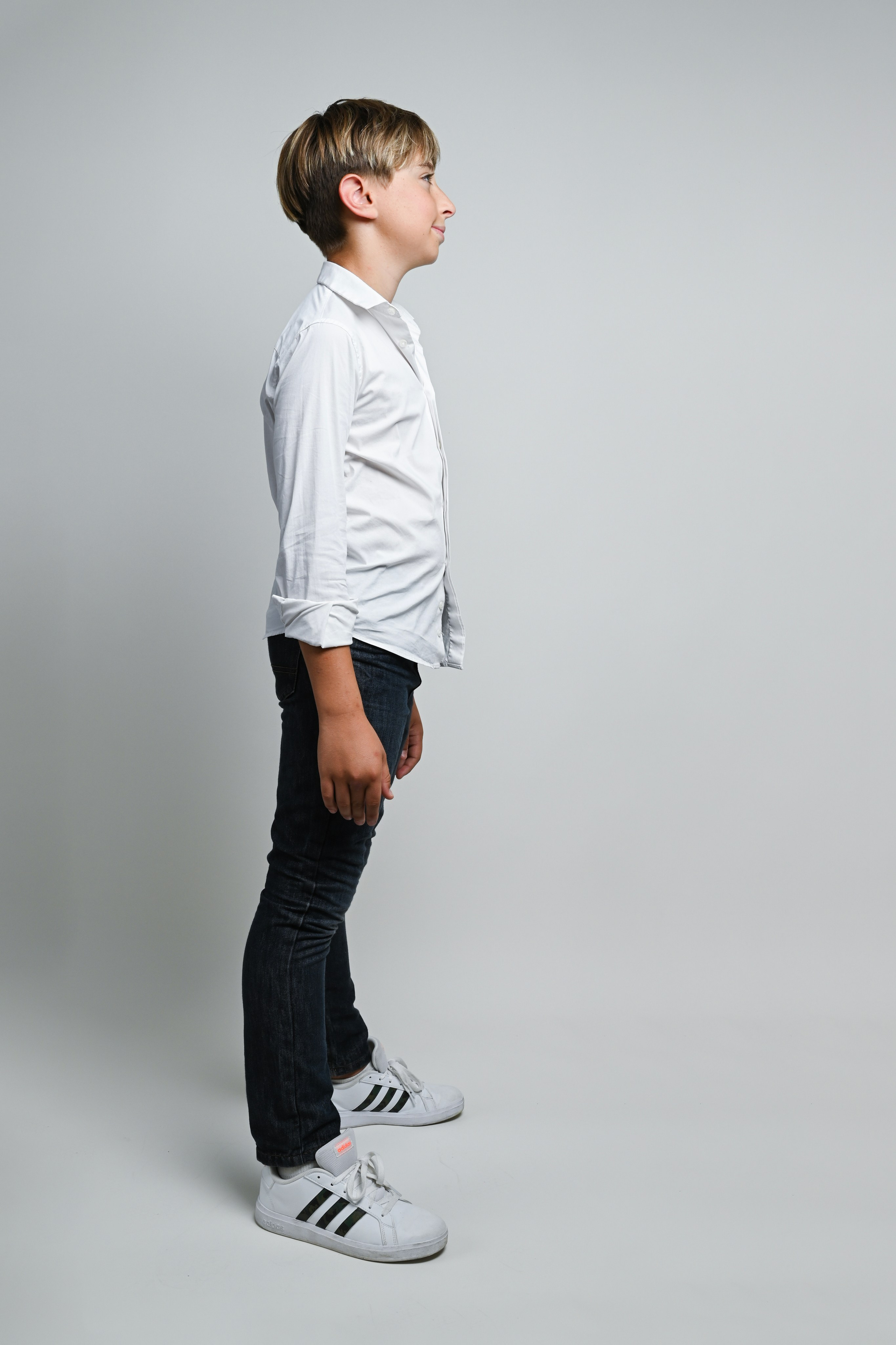 Photo Shooting in studio mother with son