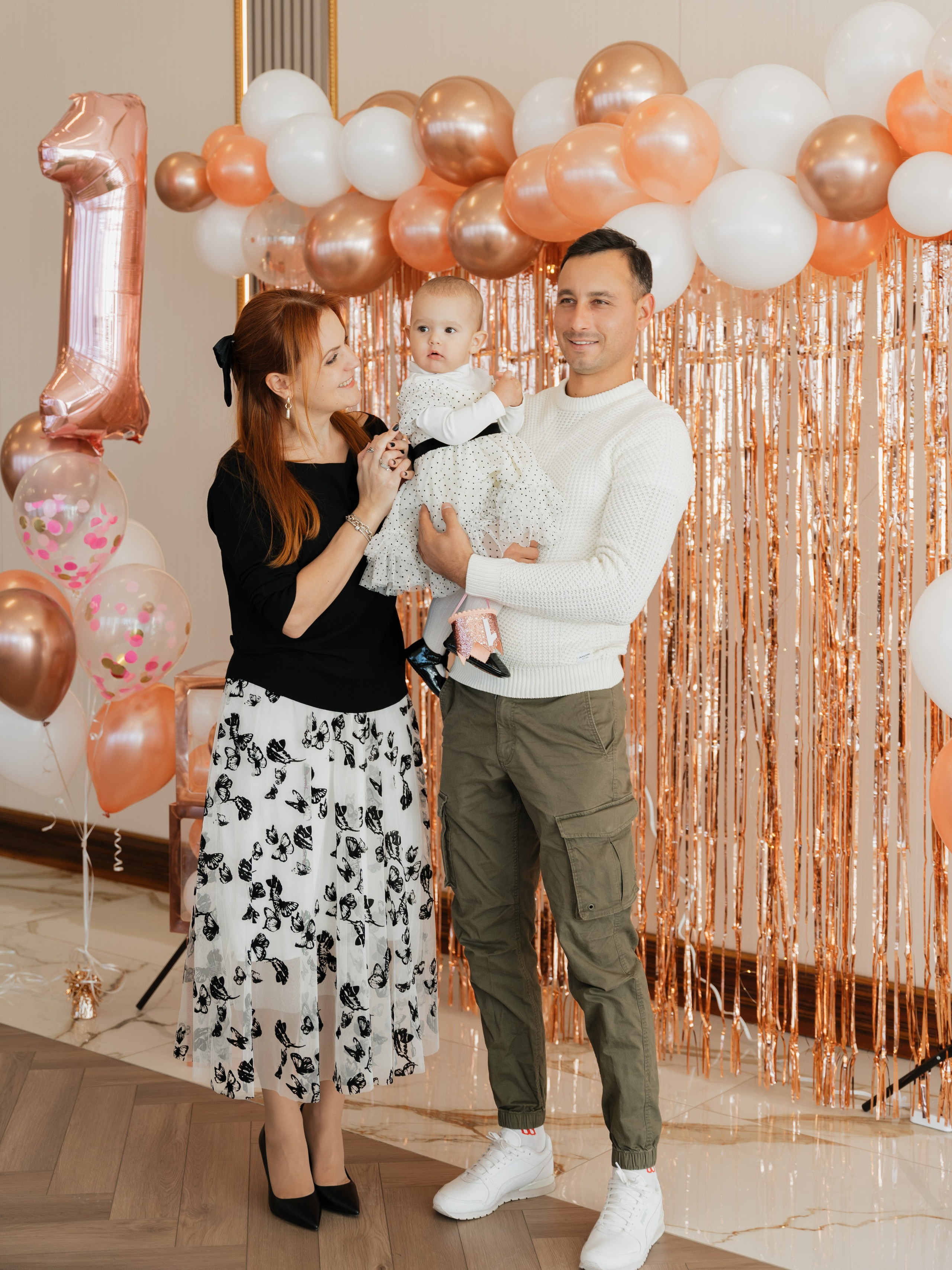 First birthday photoshoot Emily