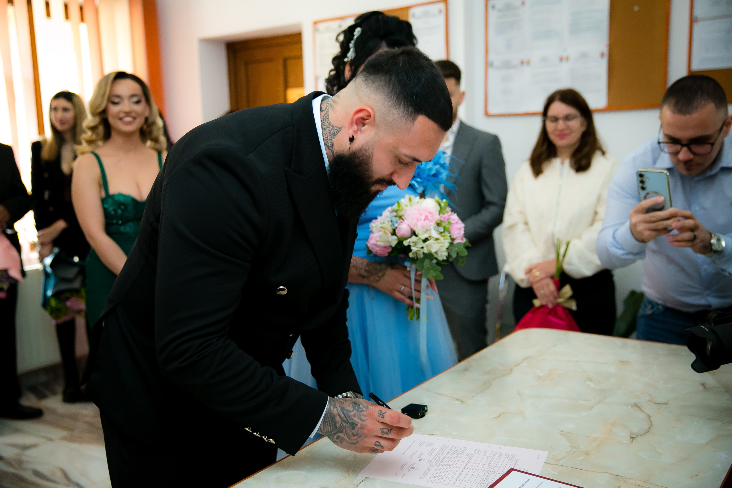 Cătălina & Marian 💙 Cununie civilă. DP Events — echipă foto-video din București, capturăm emoții și transformăm momentele în amintiri autentice