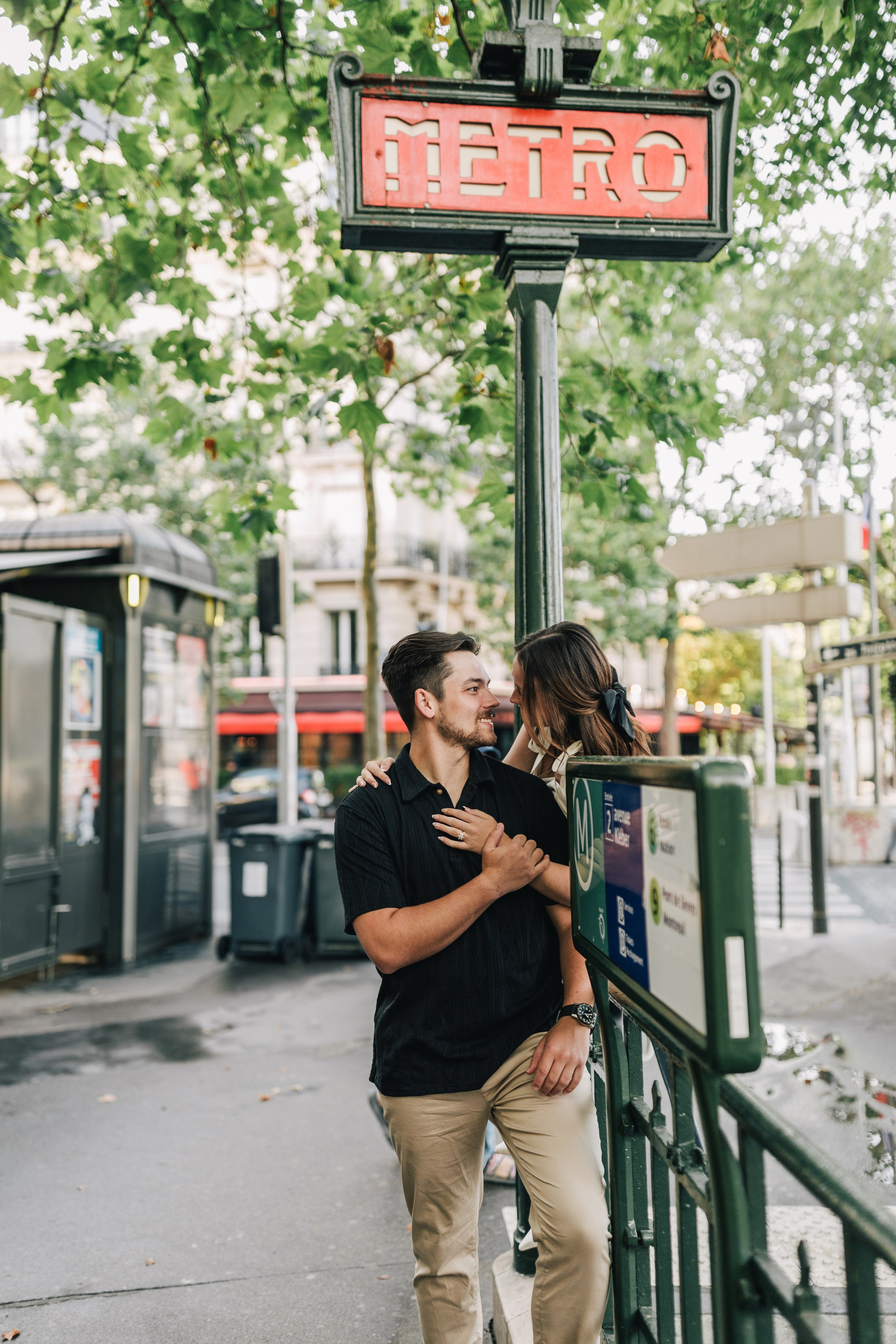 Love story in Paris (Hailey & Jackson). Photographe à Rouen, France