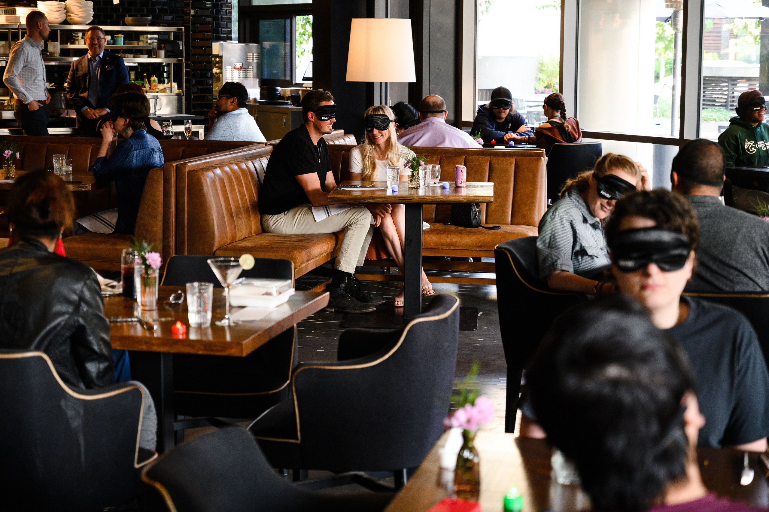 Dining in the Dark. Collective x Fever Seattle