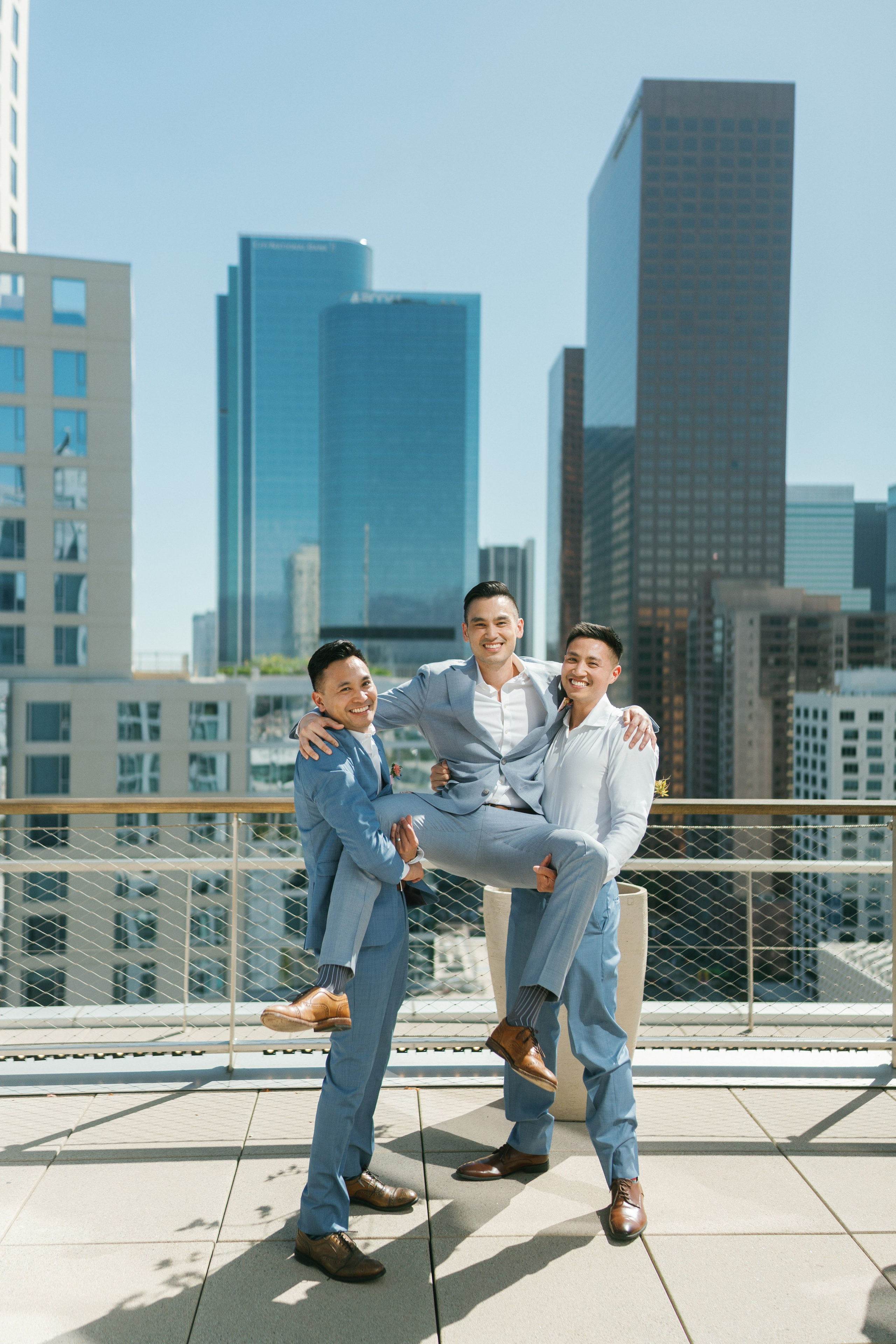 Wedding at Conrad Hotel Los Angeles. Wedding Photography & Videography Team in California, Los Angeles, San Francisco, San Diego and Travel