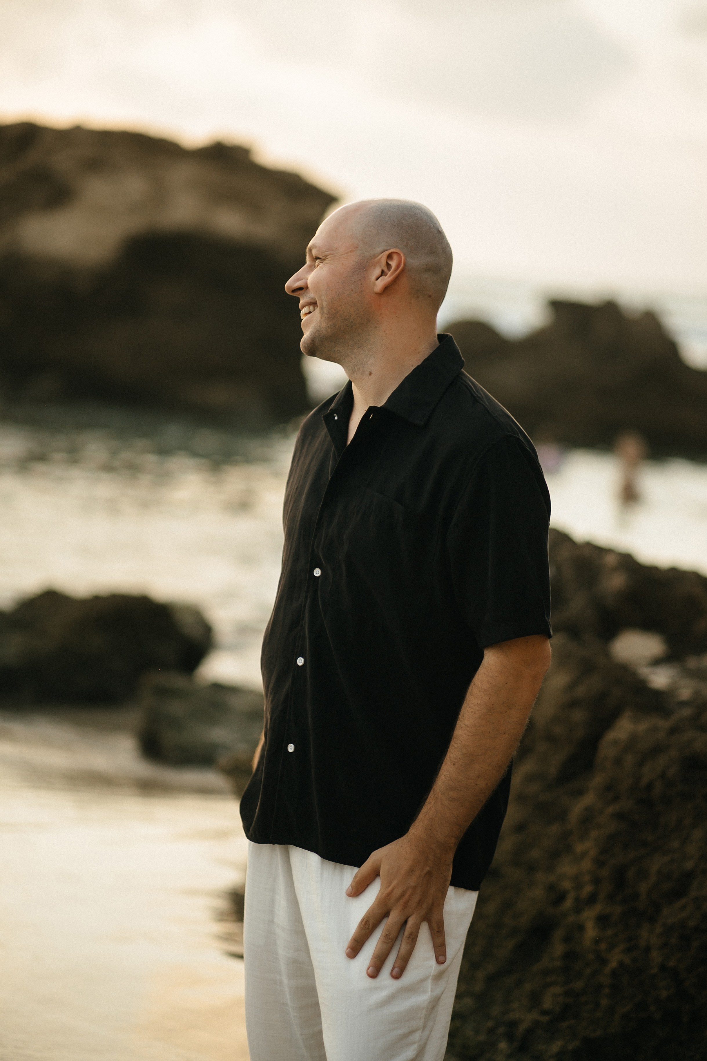 Katya & Fil Givat Olga. Family photographer in Israel