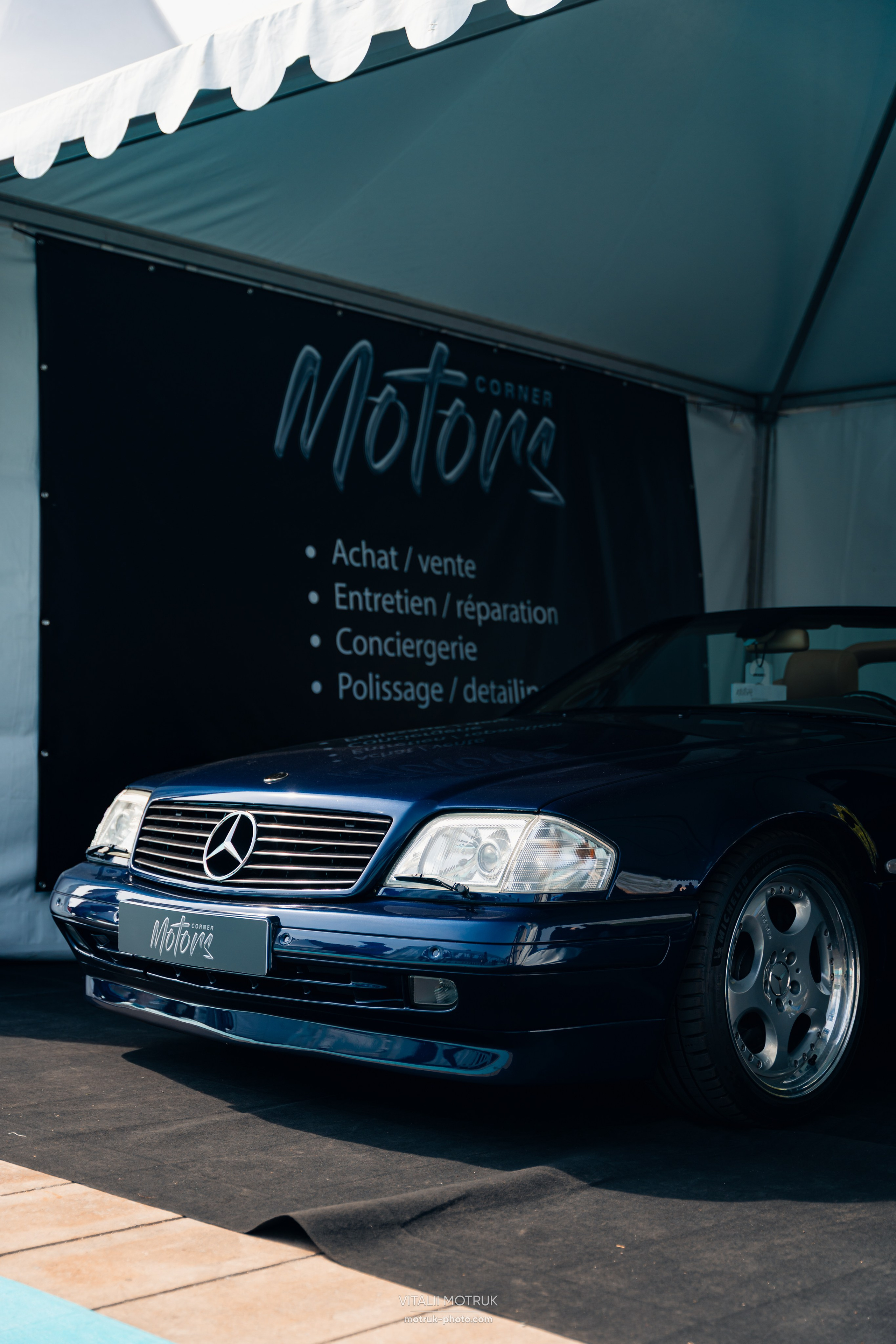 Legends de Nice. Photographe de voitures à Paris — Vitalii Motruk