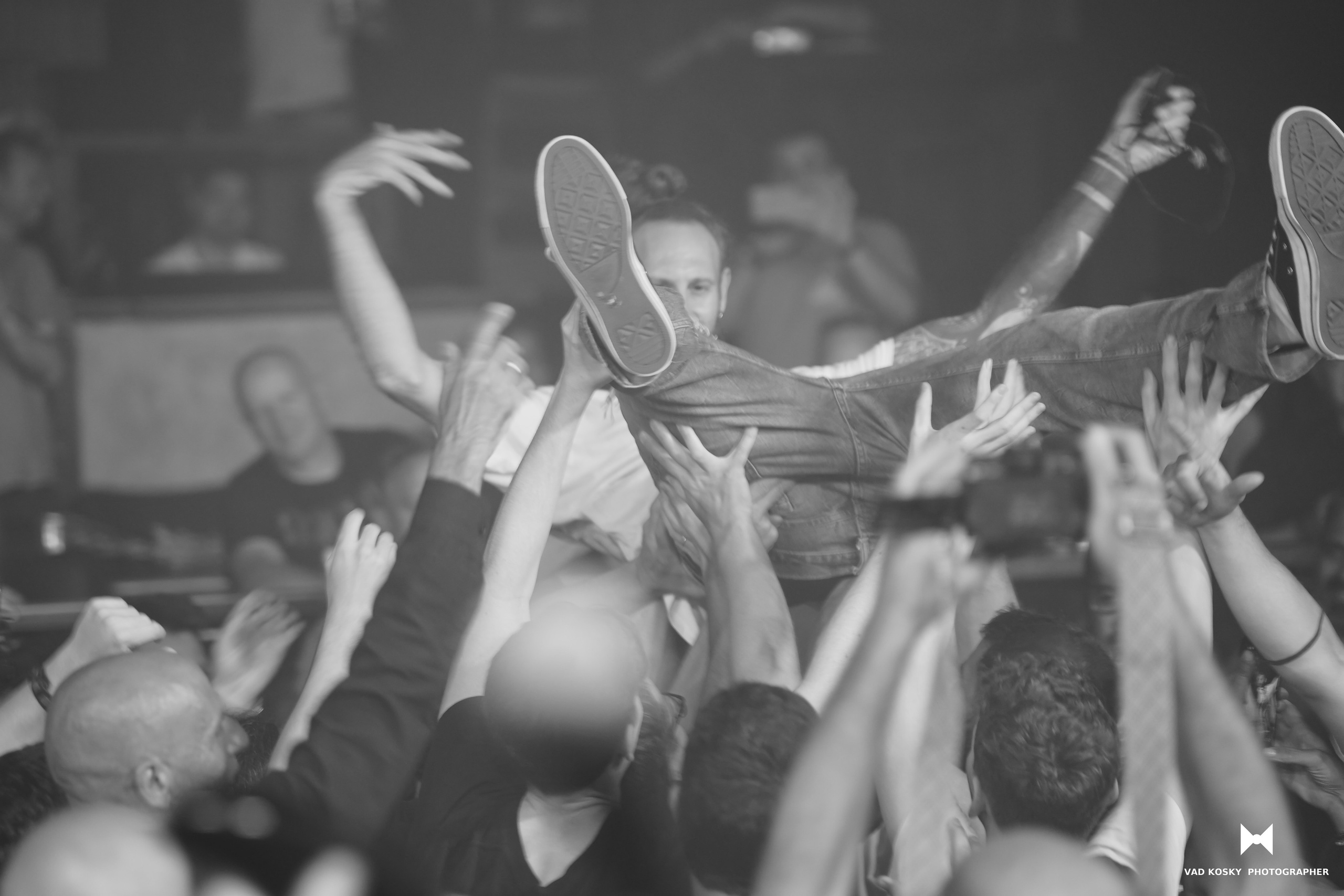 Roy Star & Group — Nirvana tribut TLV Grey club. Vad Kosky Photographer