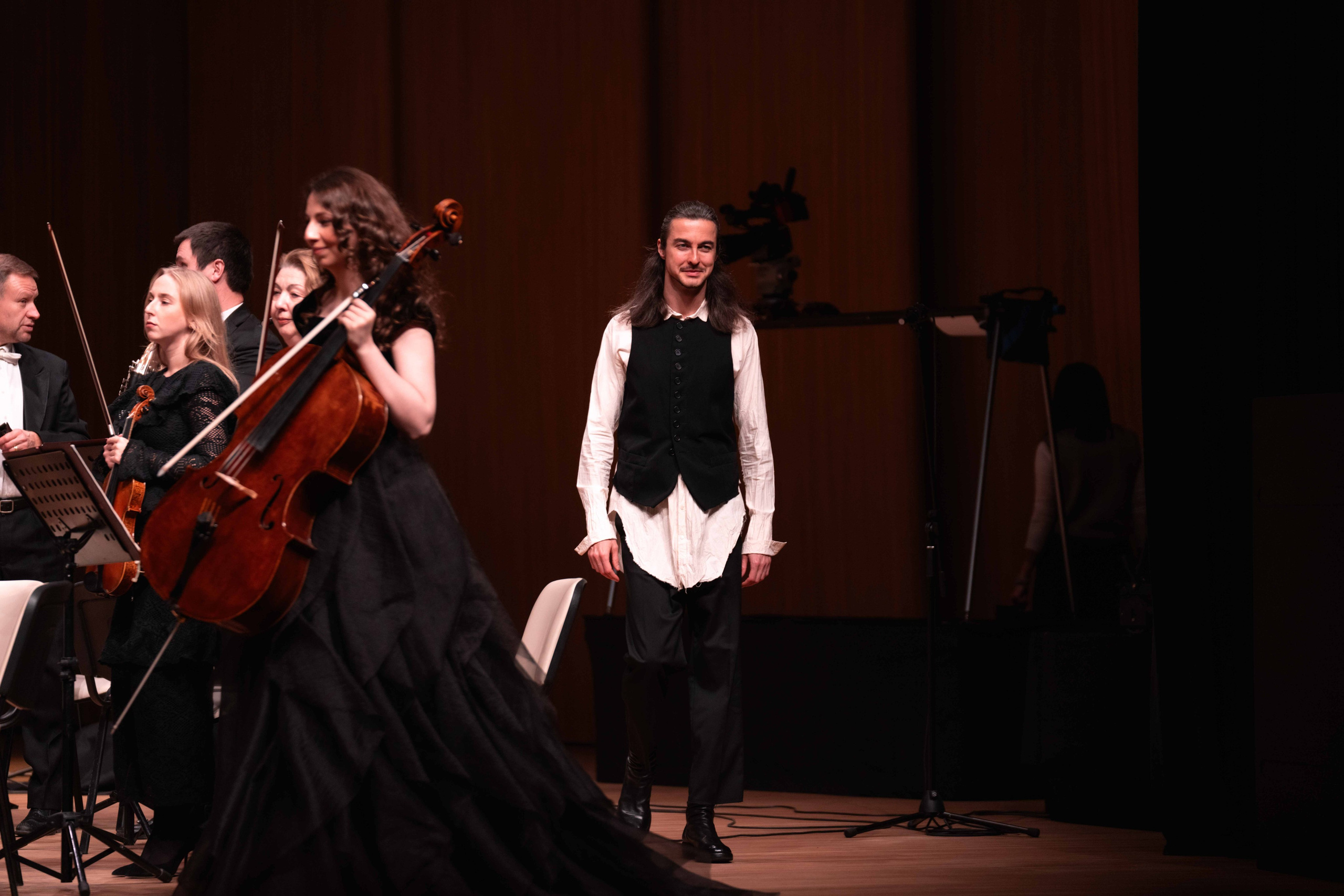 The Tchaikovsky Academic Grand Symphony Orchestra in Baku. Wedding&Event photographer Ismail Rzayev in Baku