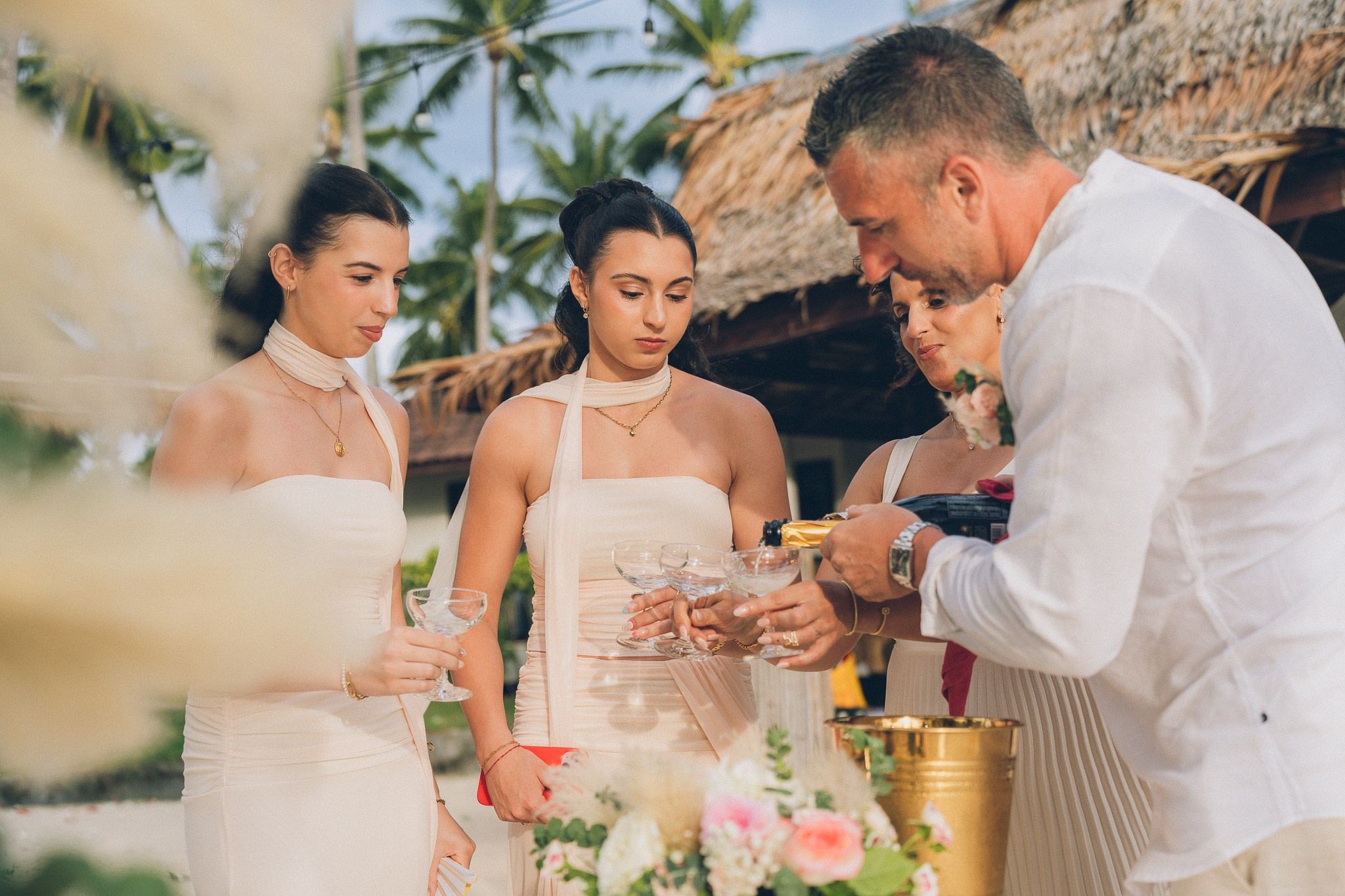 Ventrone Antonella and Lespes Angelo. Mariage à Koh Samui, en Thaïlande. Whatsapp: +66 94 3 650 301