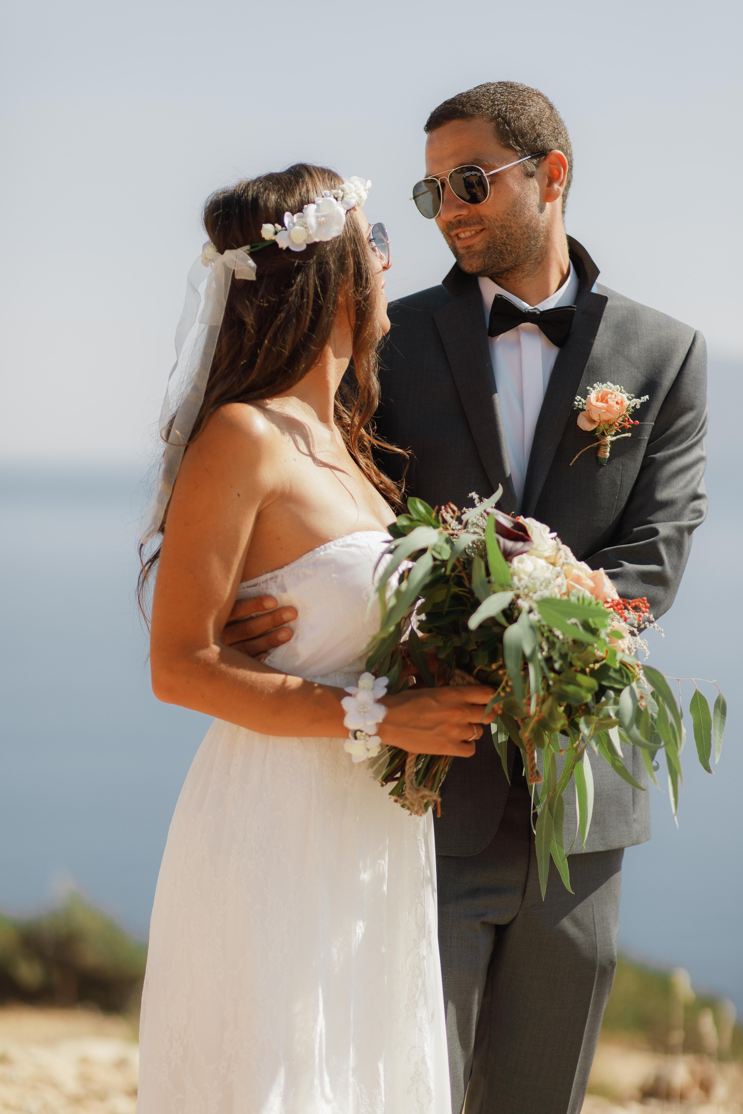 Marino & Steffi, Crete. Denny Savon — Photographer in Santorini | Weddings, Love Stories & Flying Dress