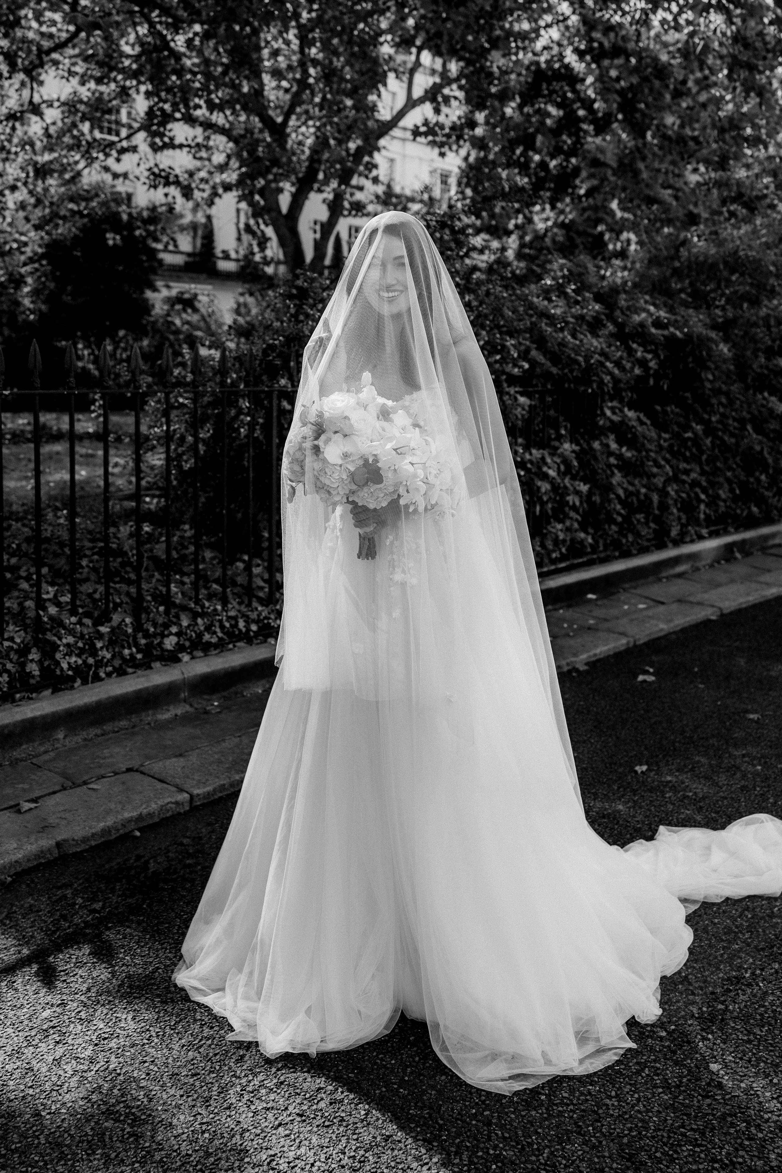 Elegant Wedding London Belgravia Elopement couple. Timeless Wedding & Event Photography from London to the world