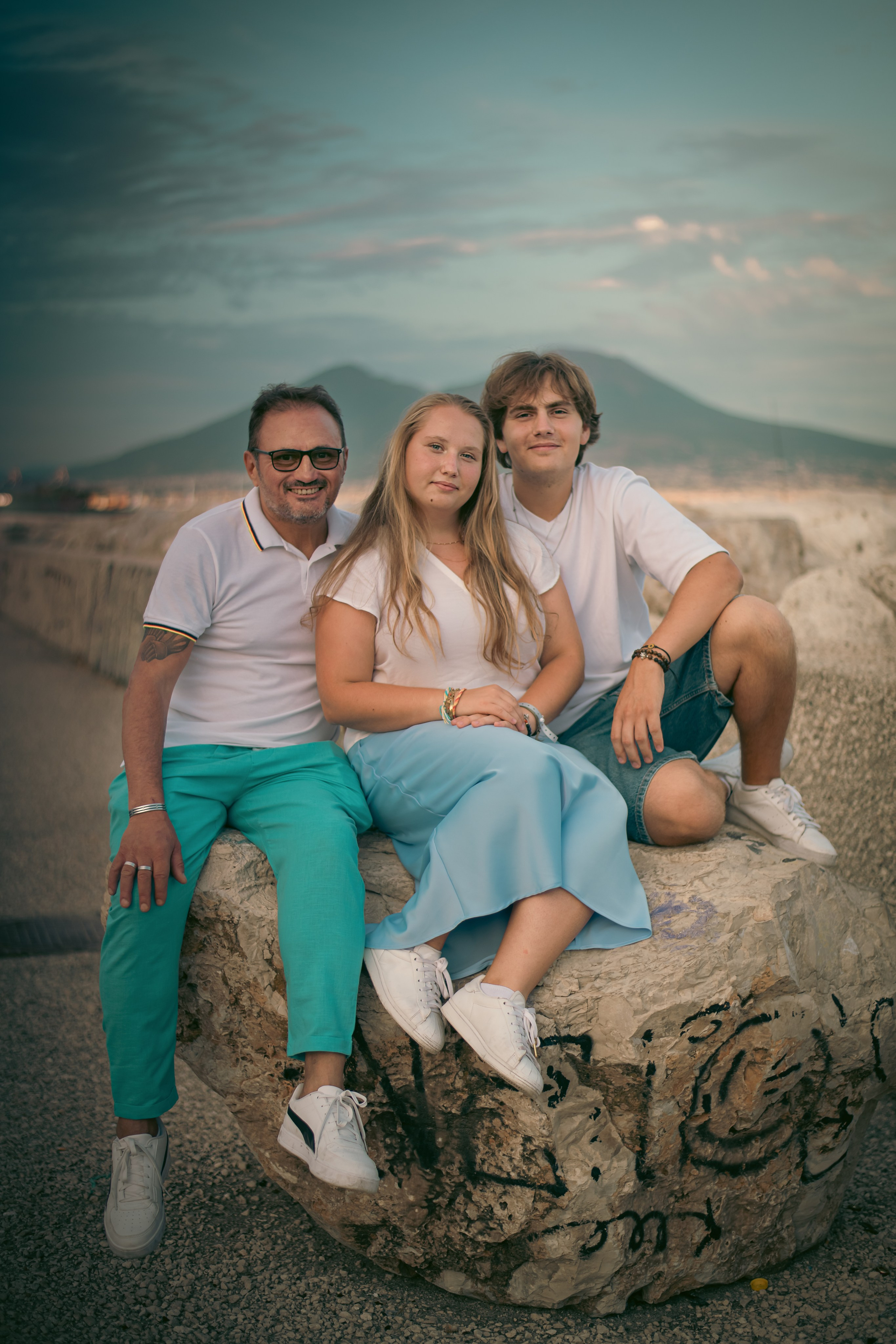 Семейная фотосессия для Катерины. Фотограф в Неаполе