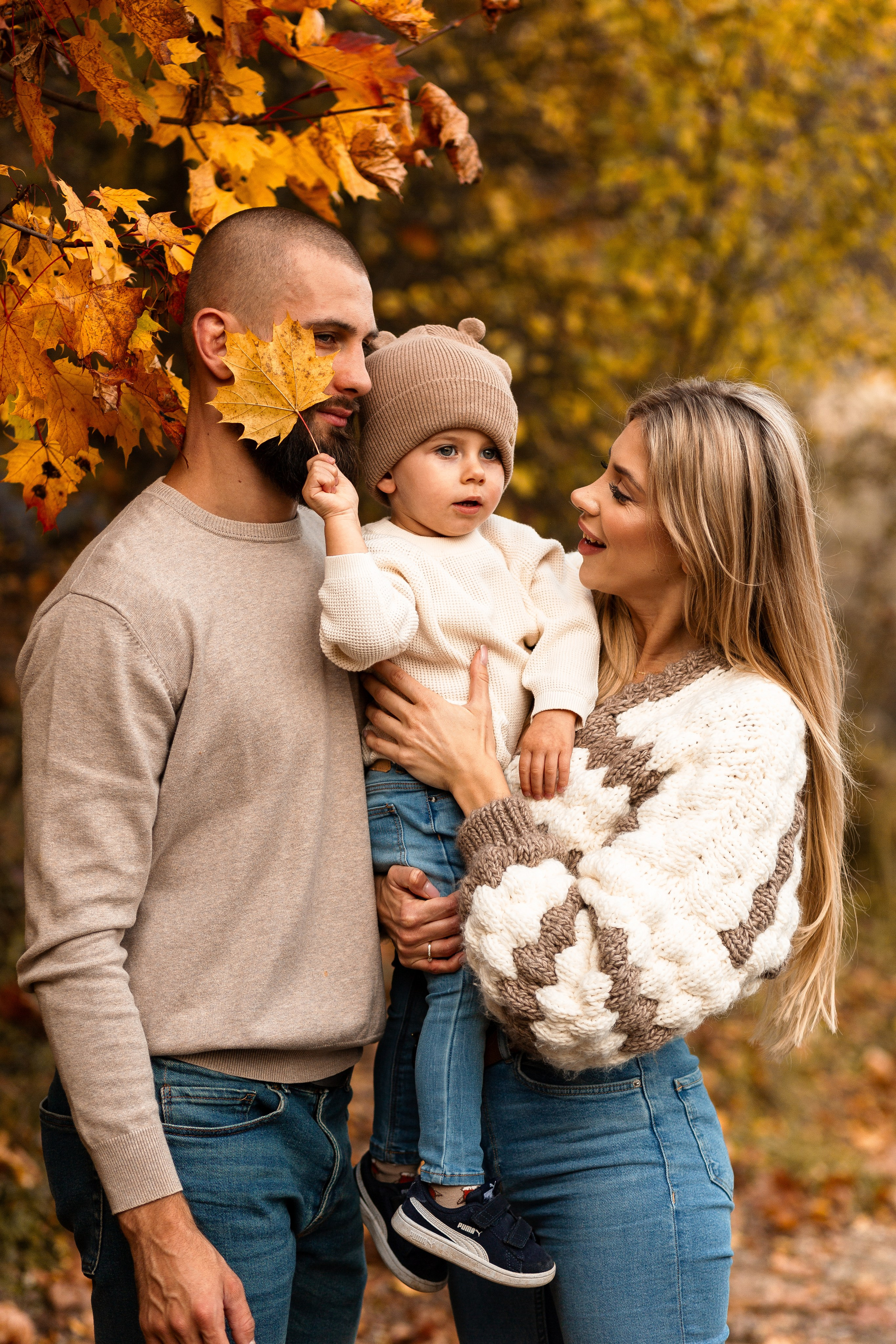 Rodzina Marta Oskar i Nikoś