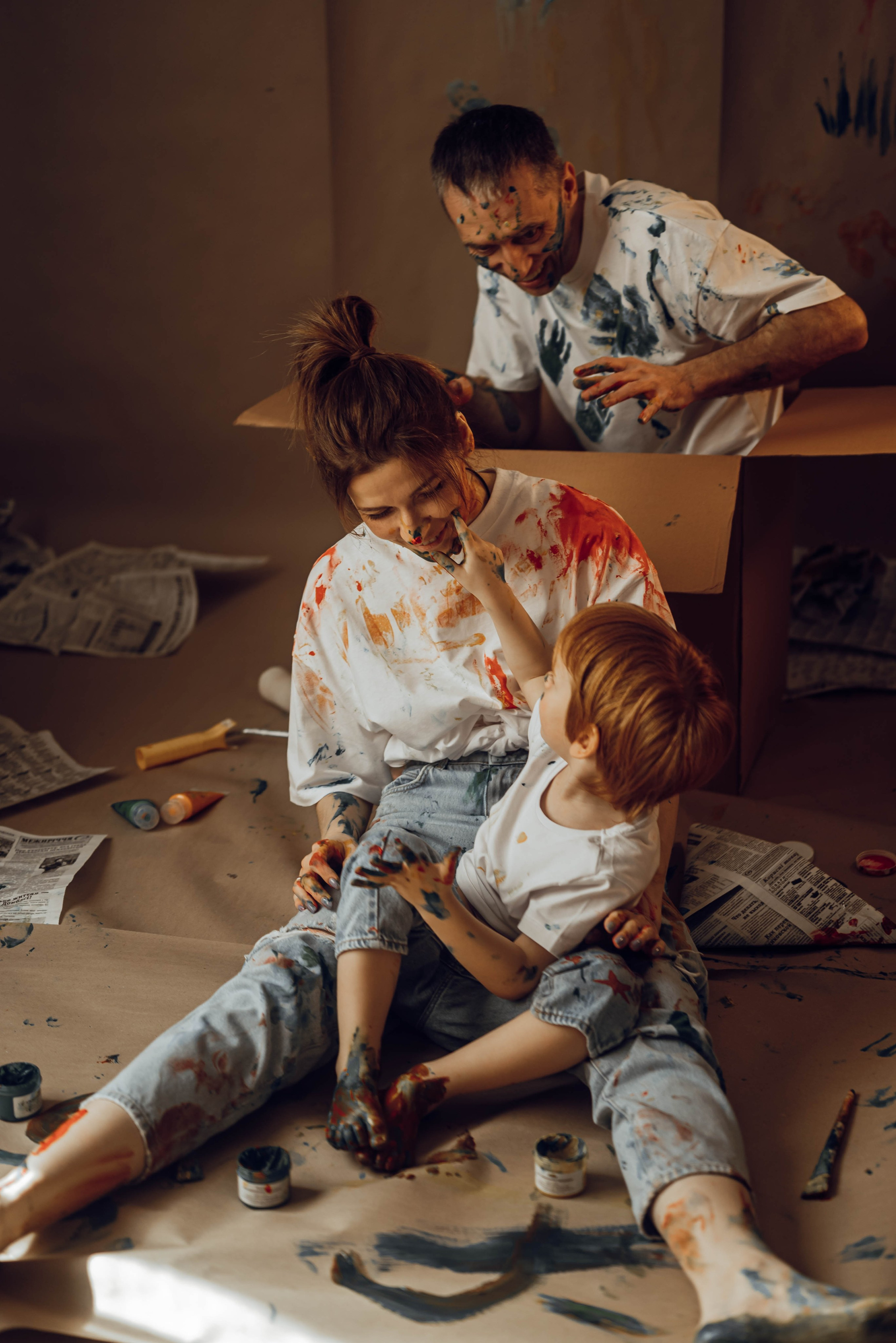 Полина, Вова и Назар. Фотограф Ирина Новикова