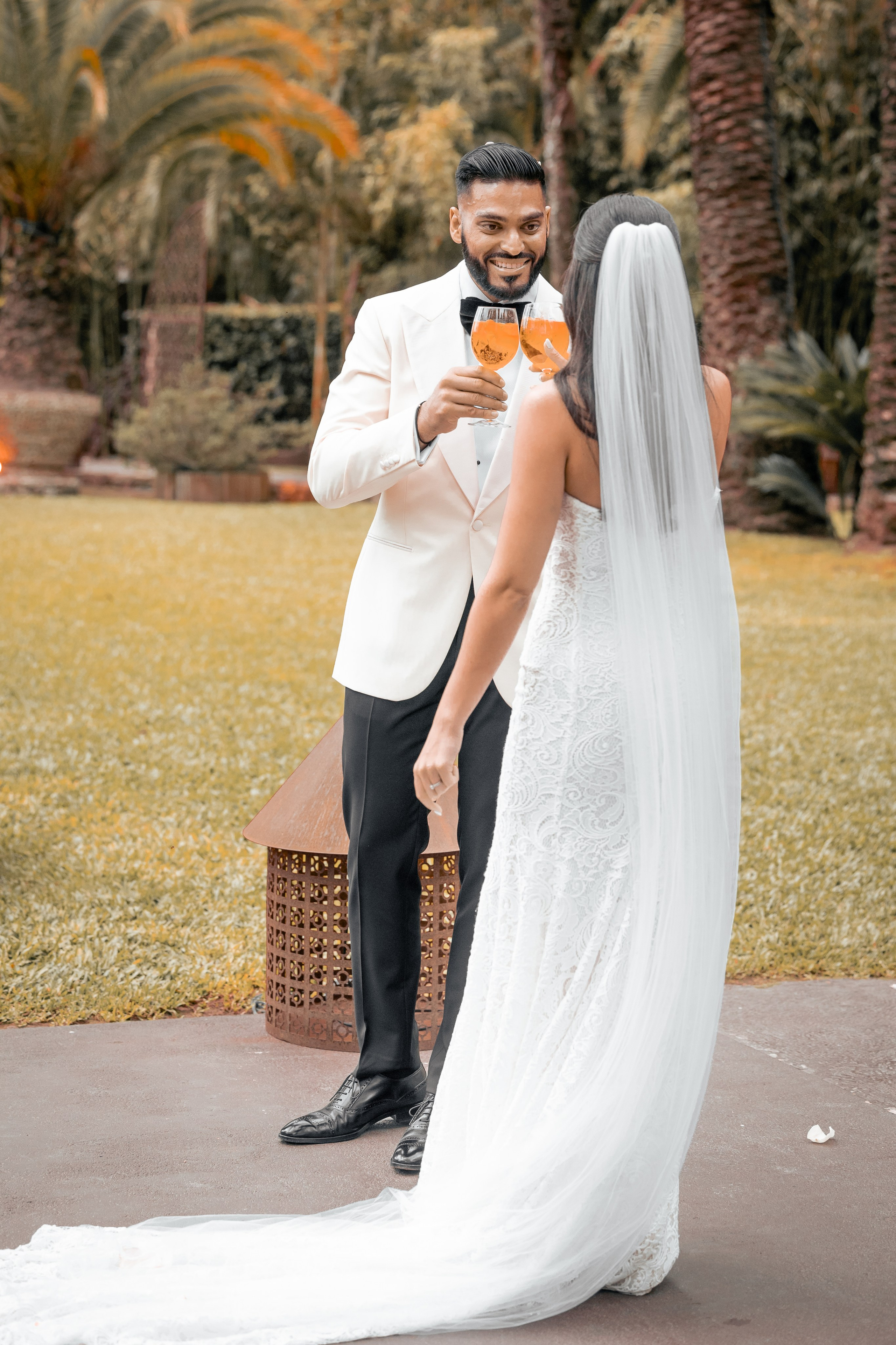 Katie and Suraj. Hfm photo+art
