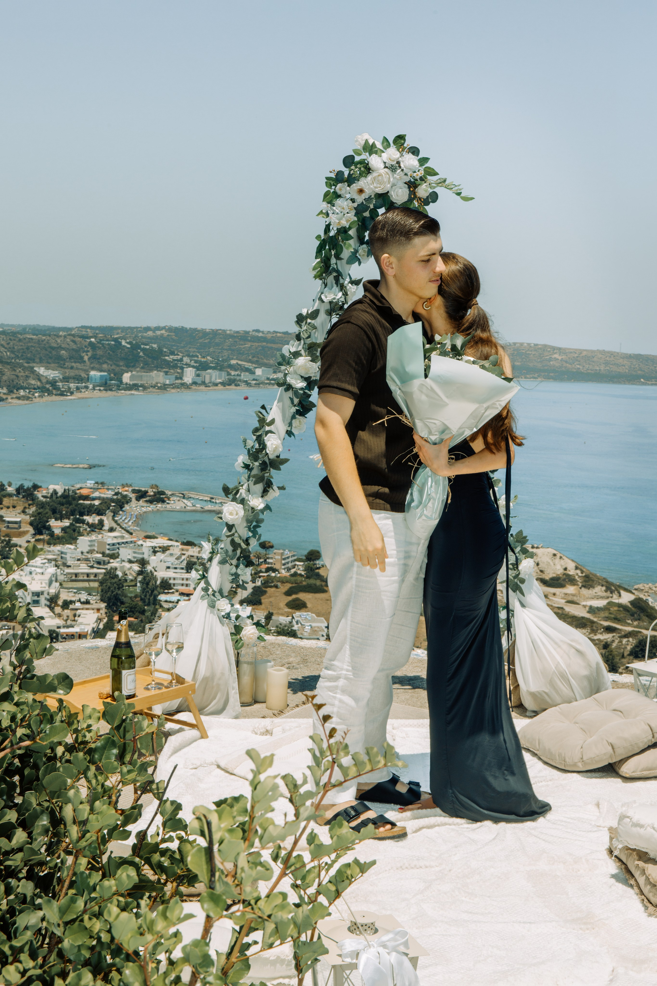 A Promise in the Clouds. Portrait and Wedding Photographer Irene Art Photo, based in Greece, Rhodes island