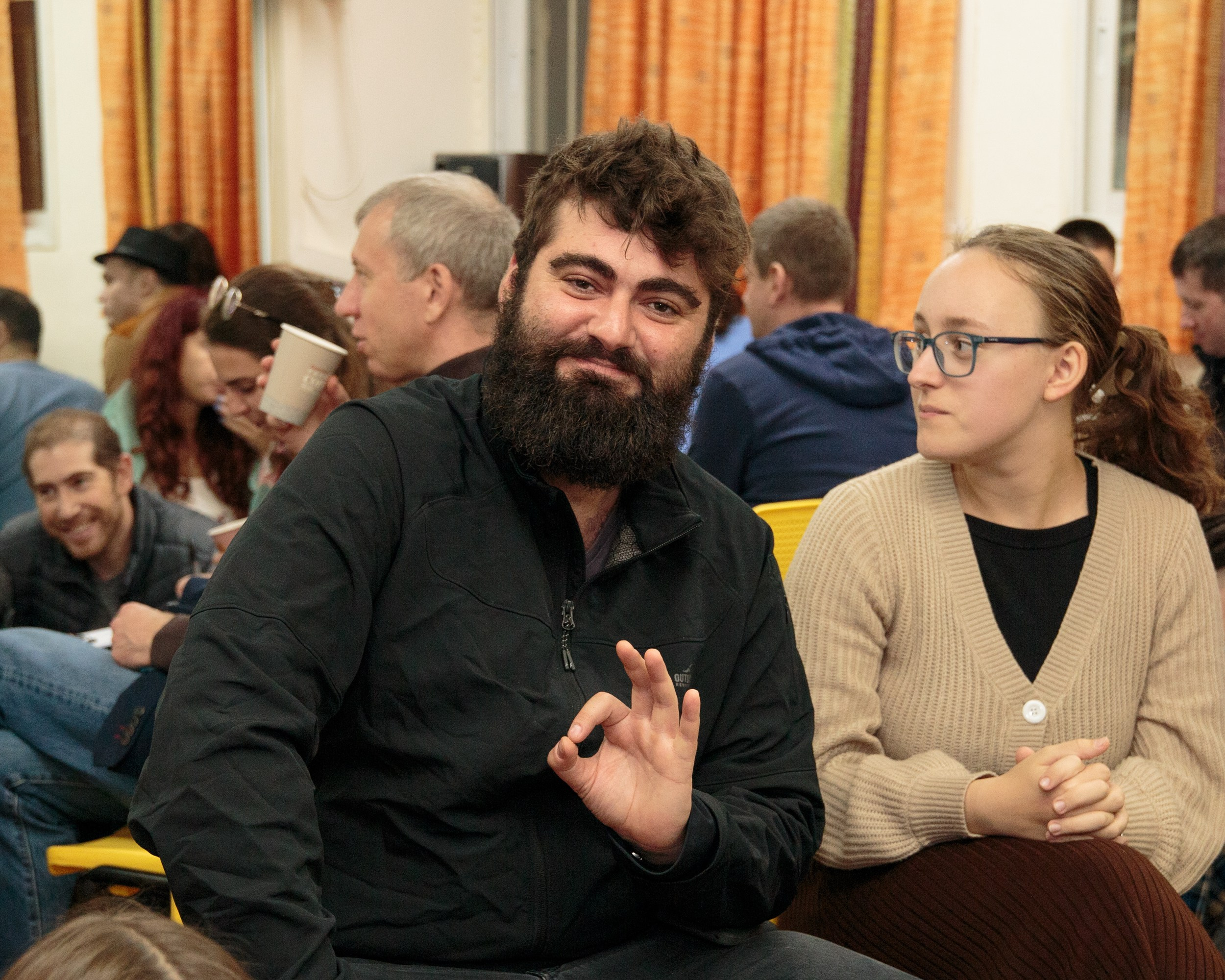 Городская Ханука Хайфа 2023. Портретный и репортажный фотограф в Израиле Рома Бирман