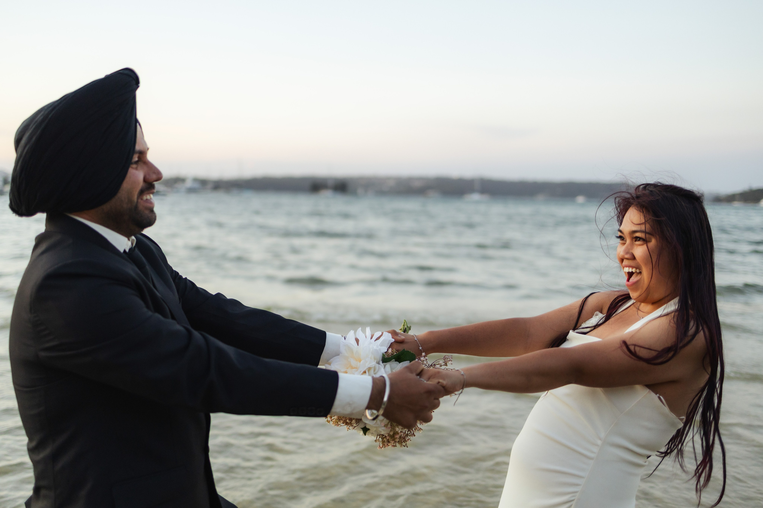 Sunshine and Harminder’s wedding photo session. True Story Photography