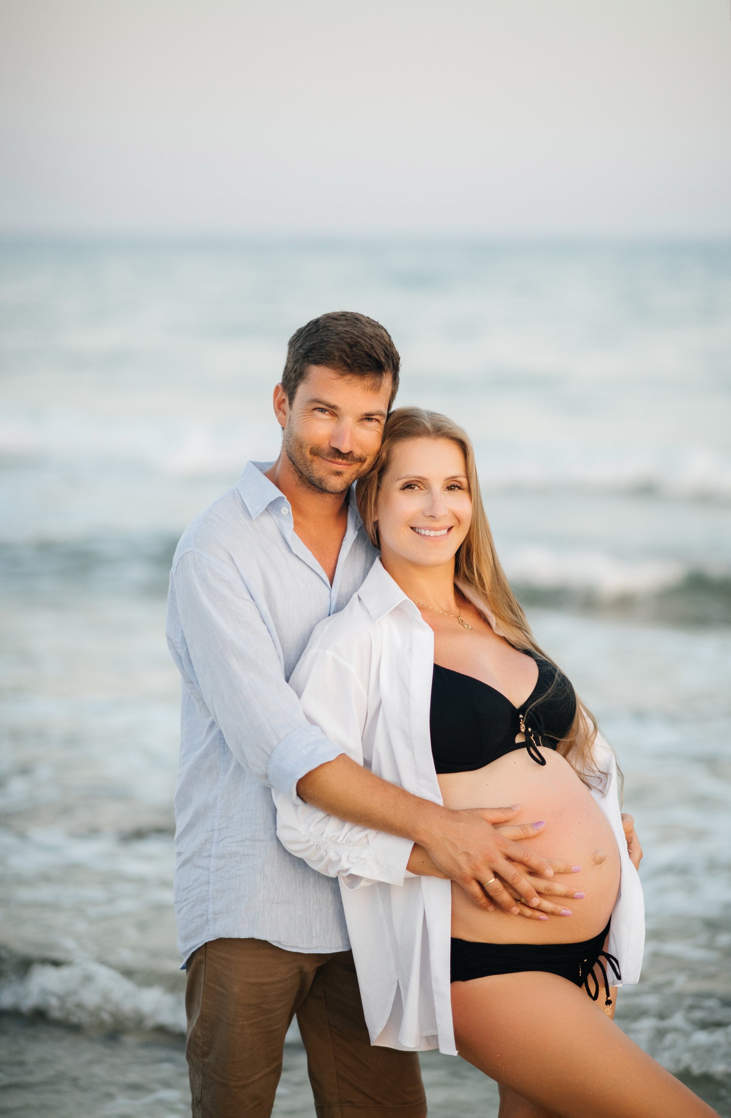 На пляже. Фотограф на Кипре