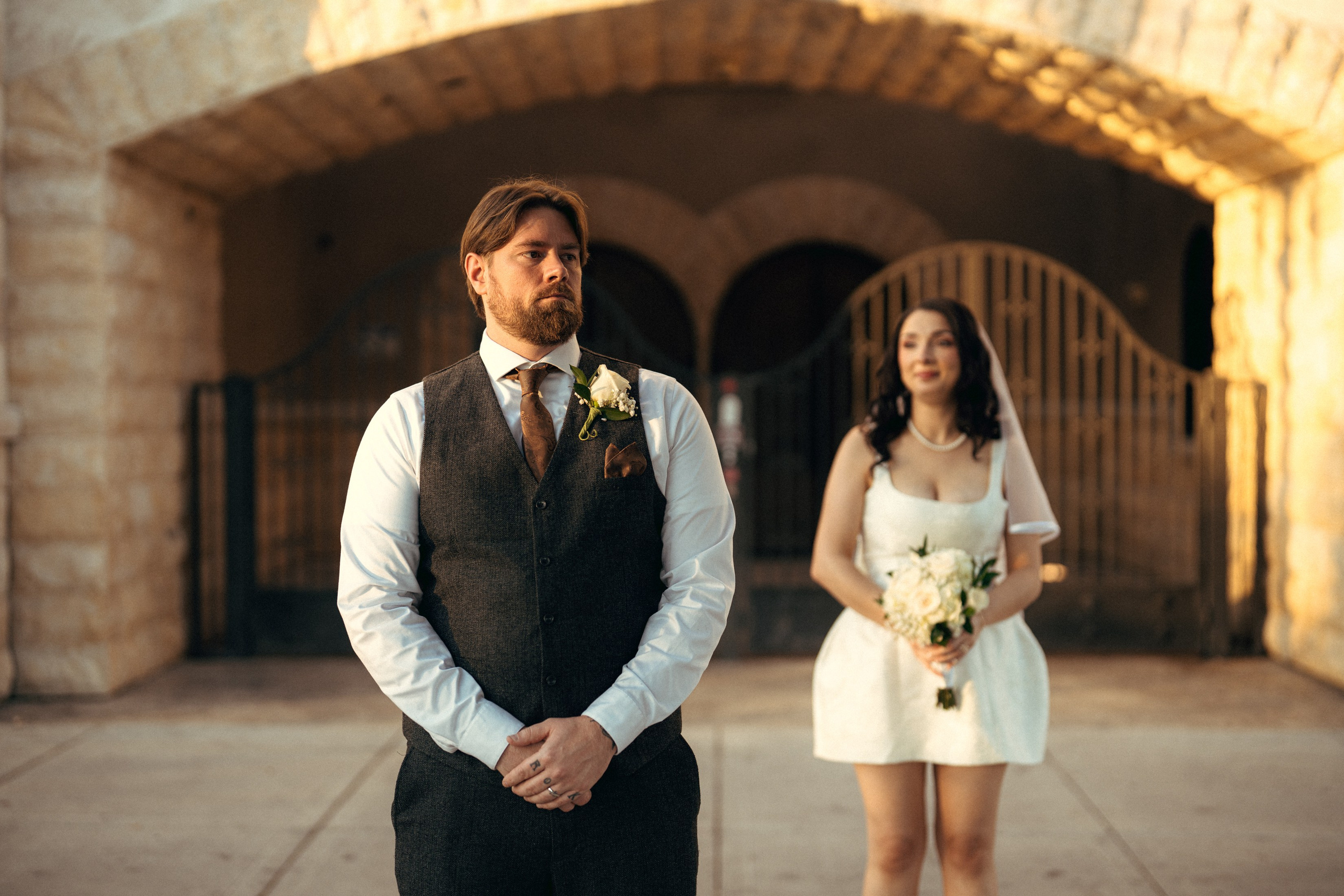 Maggie&Nathan. Wedding & elopement photographer Viktoriya Kravtsov. Las Vegas