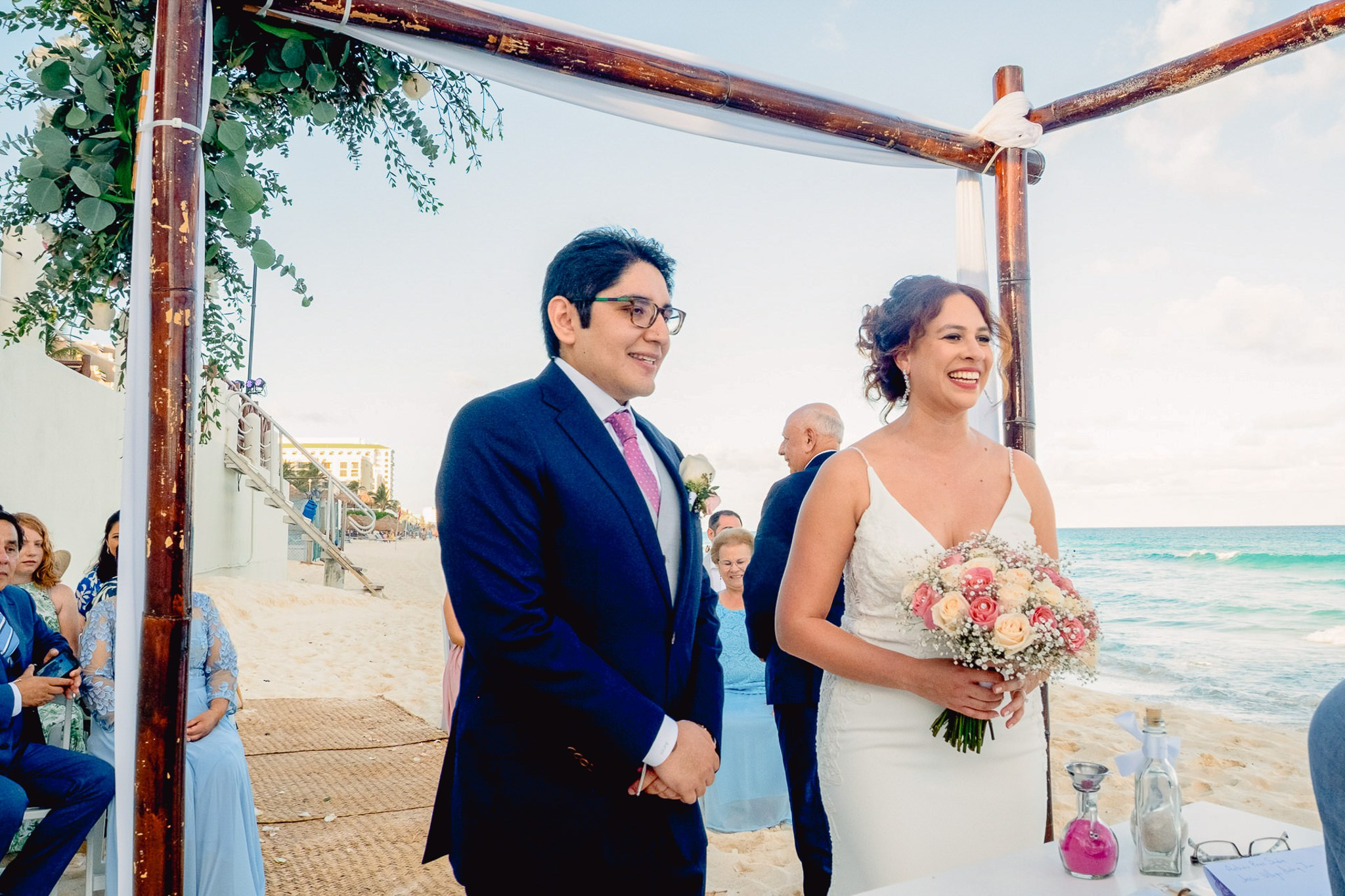 Jess & Juan / Cancun. Wedding and family photographer in Mexico City