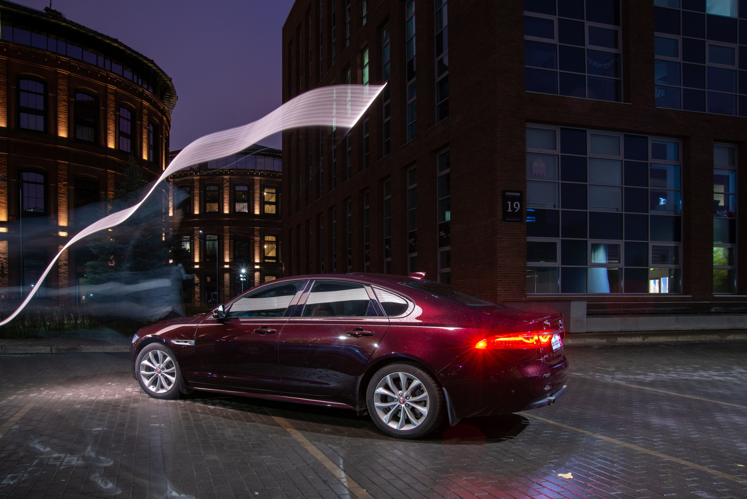 Автомобильная фотосъемка Jaguar XF R-Sport. ФОТОГРАФ МЕКСИКА КИНТАНА-РОО