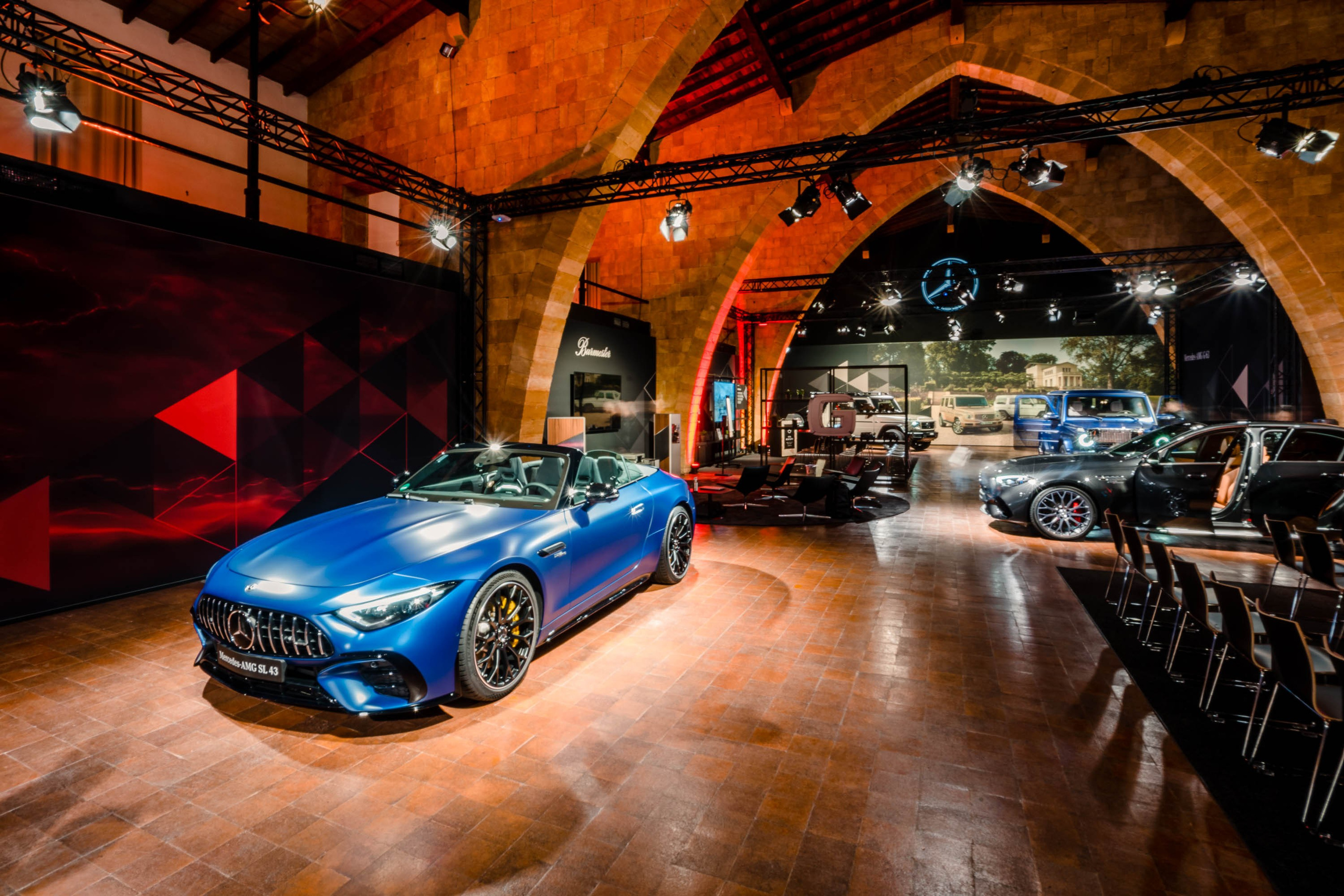 Finca Son Termes was selected for the Mercedes Car Presentation in Mallorca