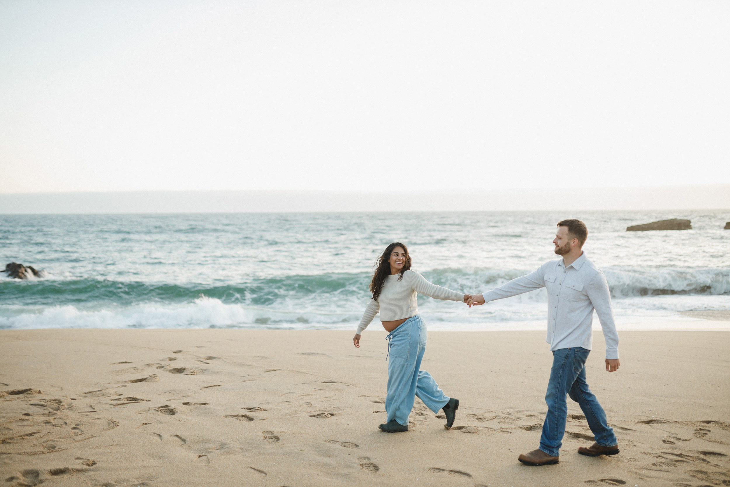 Panther Beach Sunset Maternity Story. Maternity, newborn photographer in the Bay Area|Iryna Rakivnenko