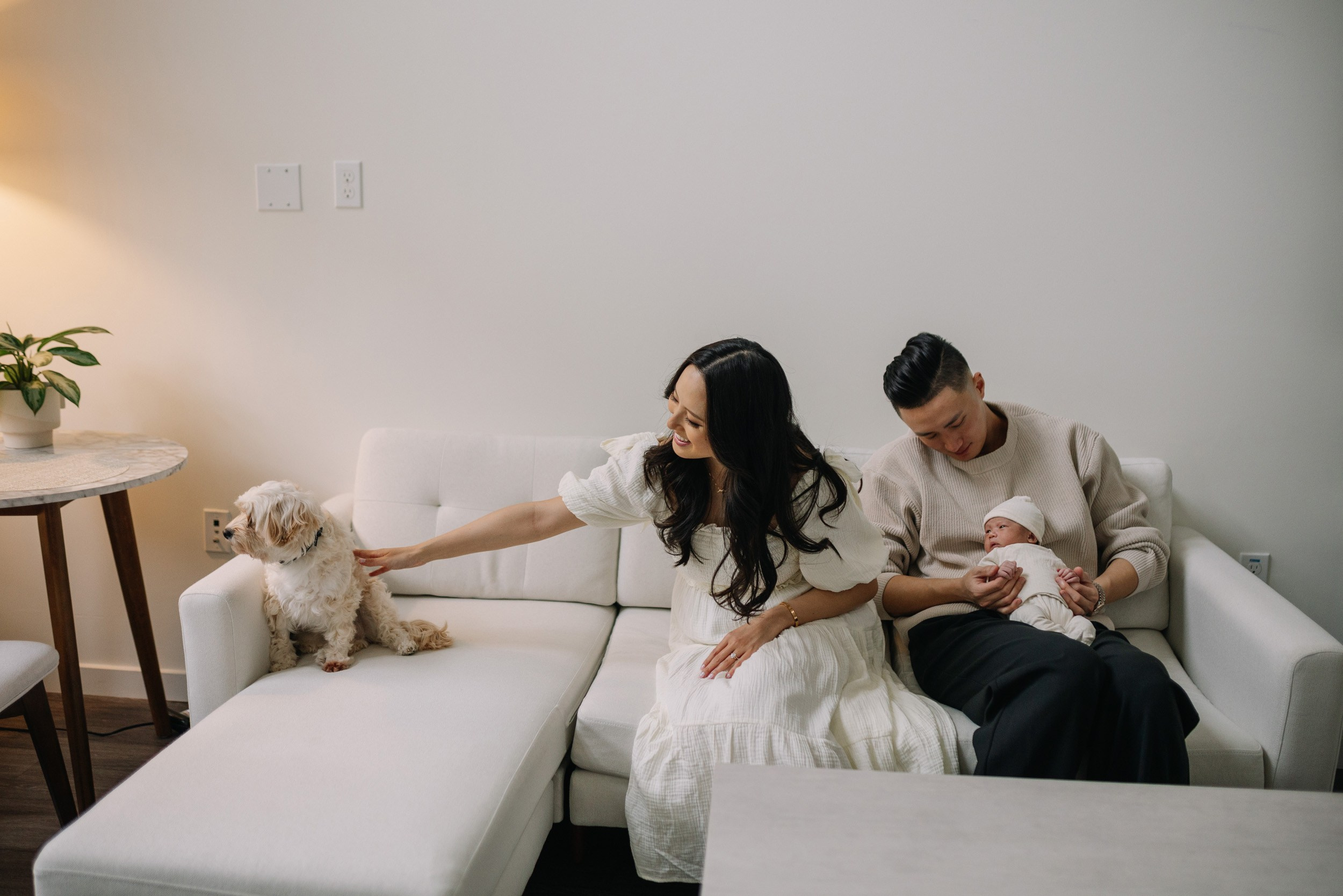 Newborn Home Photo Session. Maternity, newborn photographer in the Bay Area|Iryna Rakivnenko