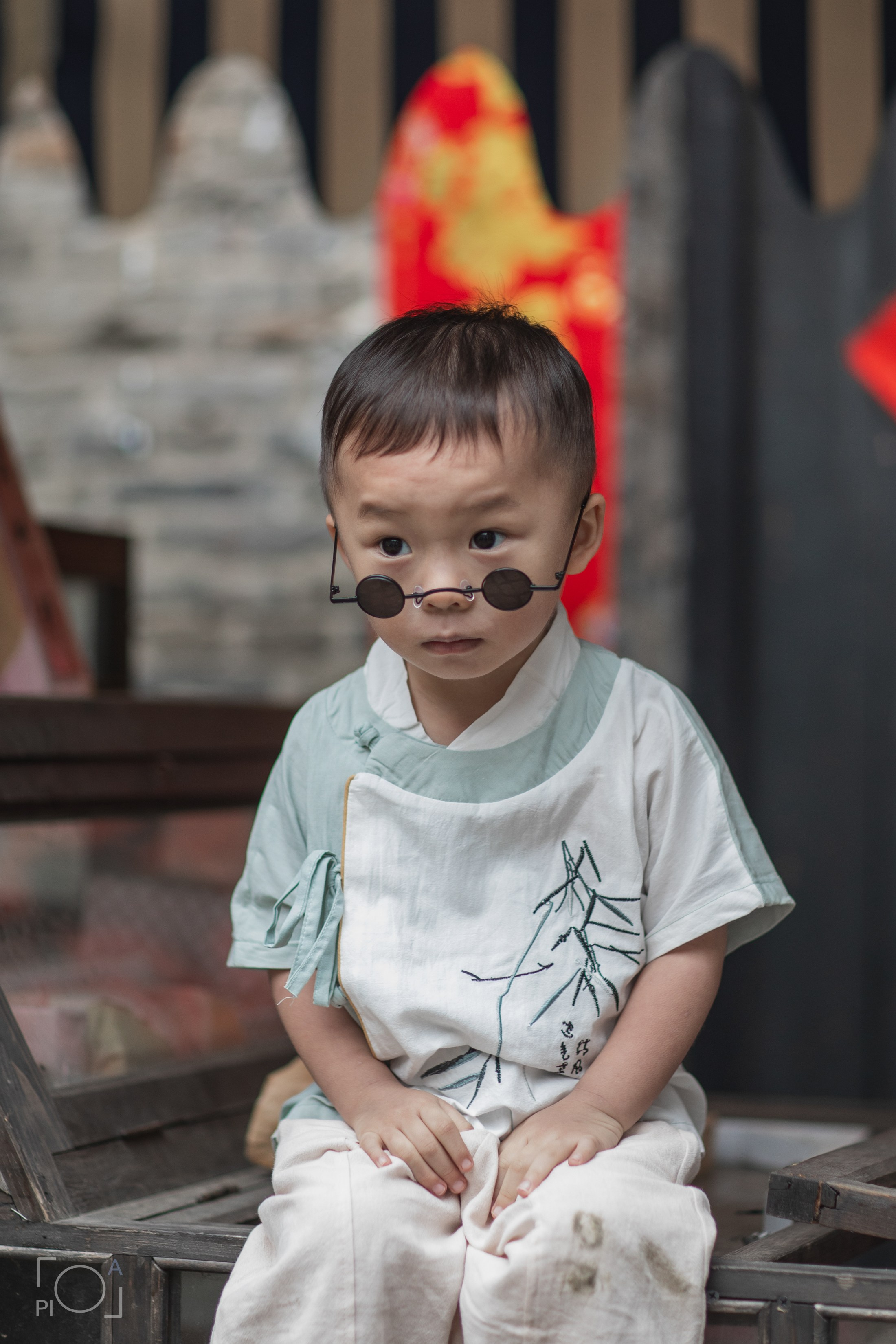 Семейная фотосессия в шанхайской киностудии. Photographer in Shanghai — Lola Pidluskaya