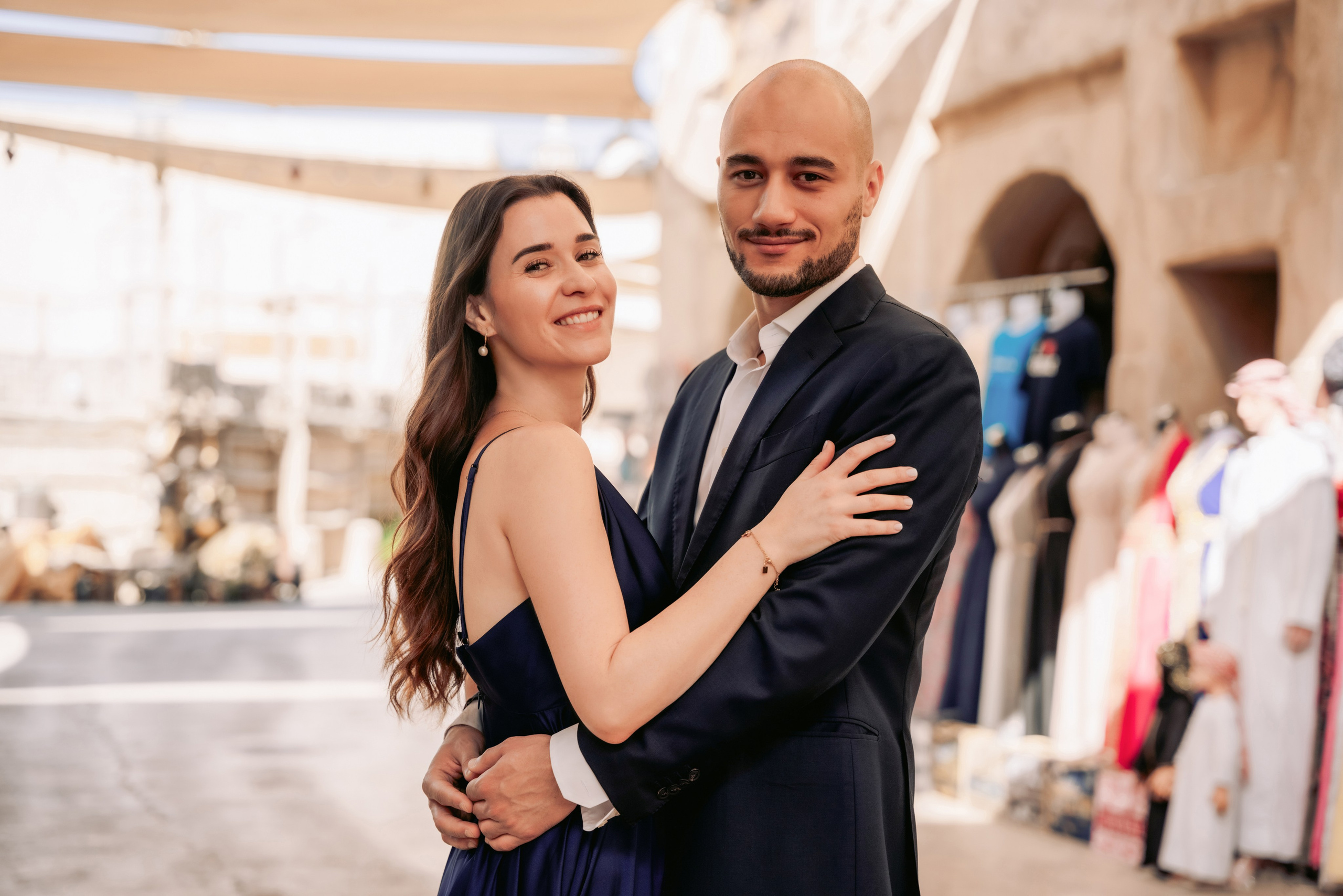 Old Dubai, New Love. Angela Iakovleva — Family Photographer in Dubai