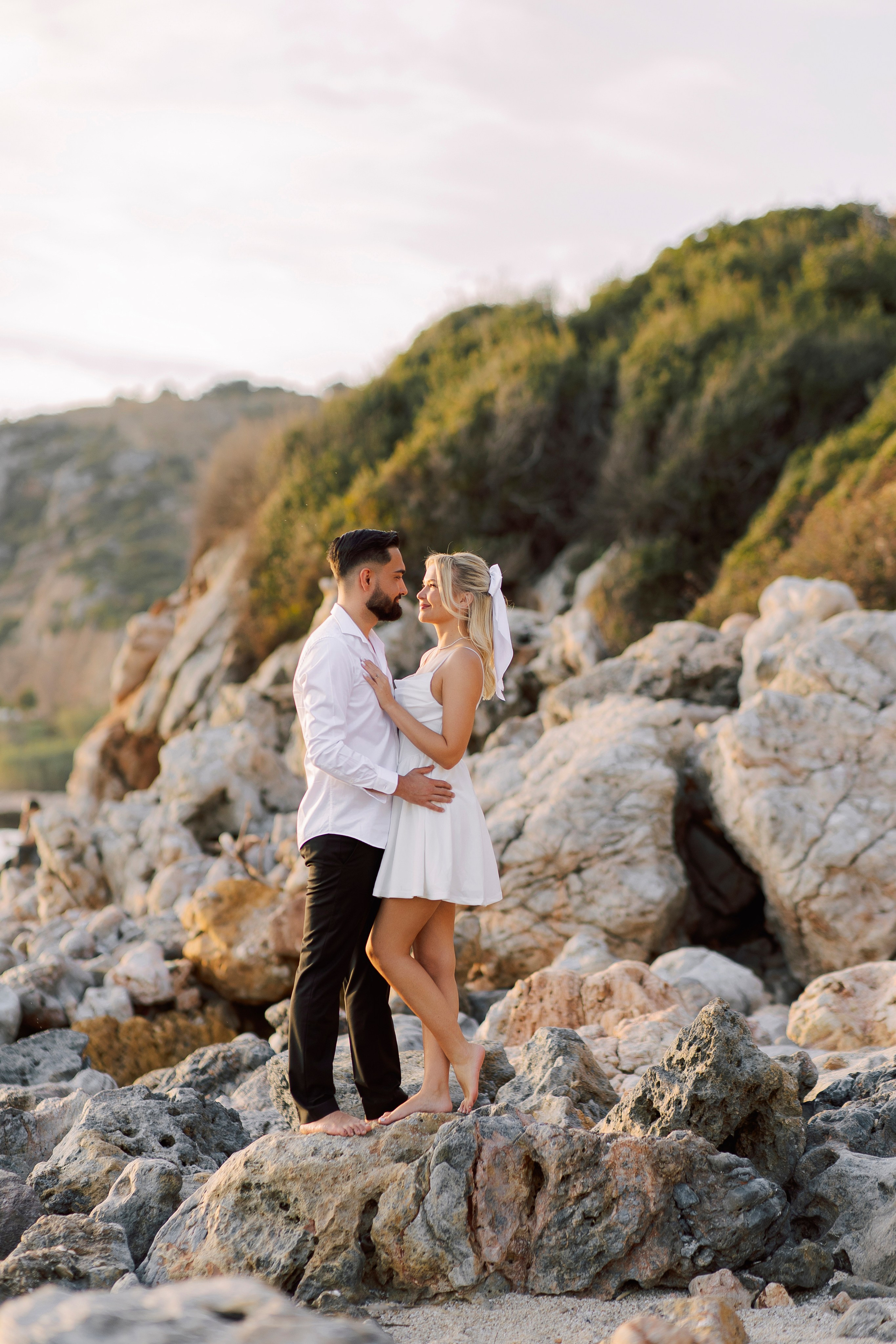 Пляжная фотосессия в Алании на закате | Съемка для пар. Алсу Девели | Свадебный и семейный фотограф в Турции Алании, Алания, Аланья, Сиде, Белеке, Анталия