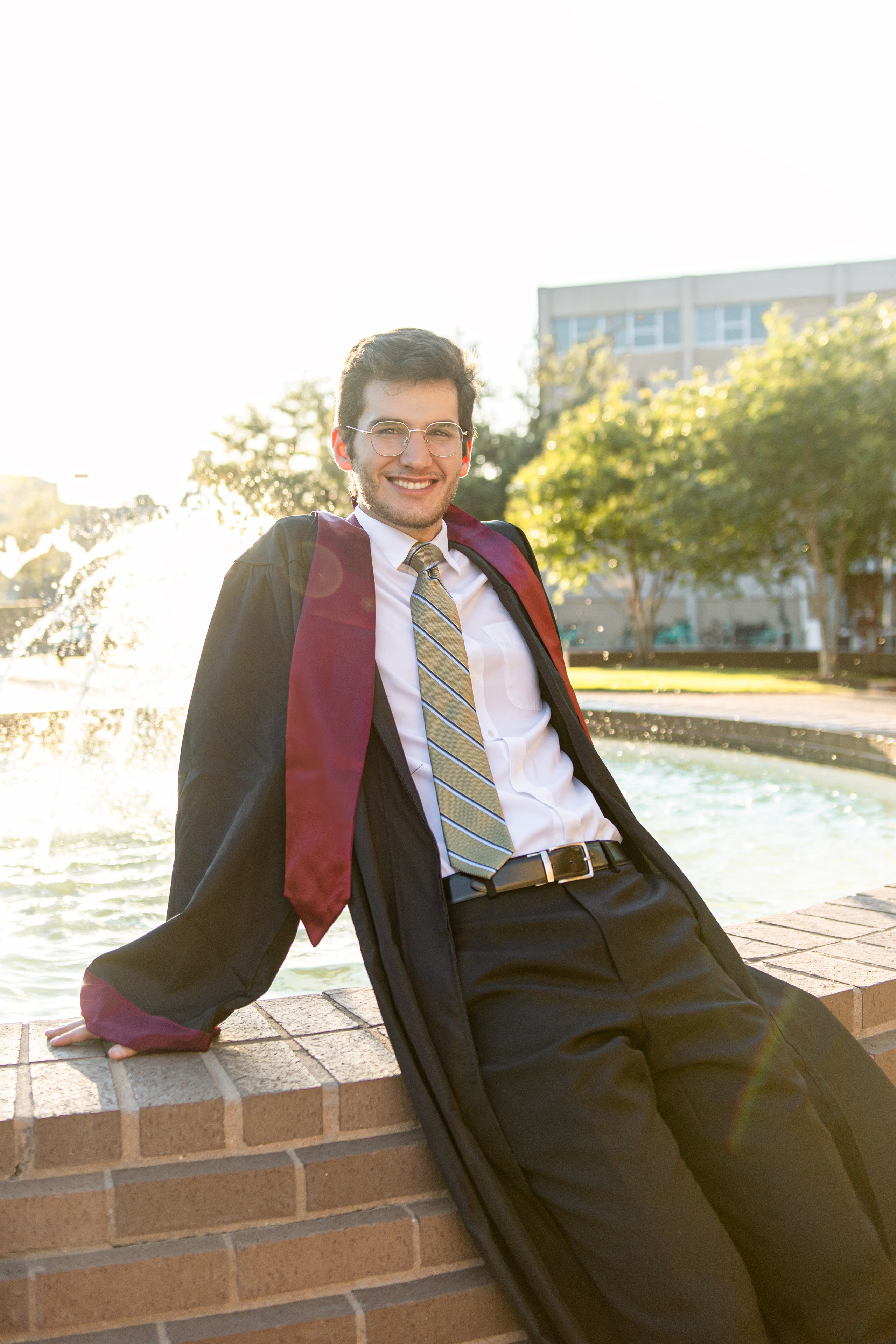 John-David's senior photoshoot at Texas A&M University