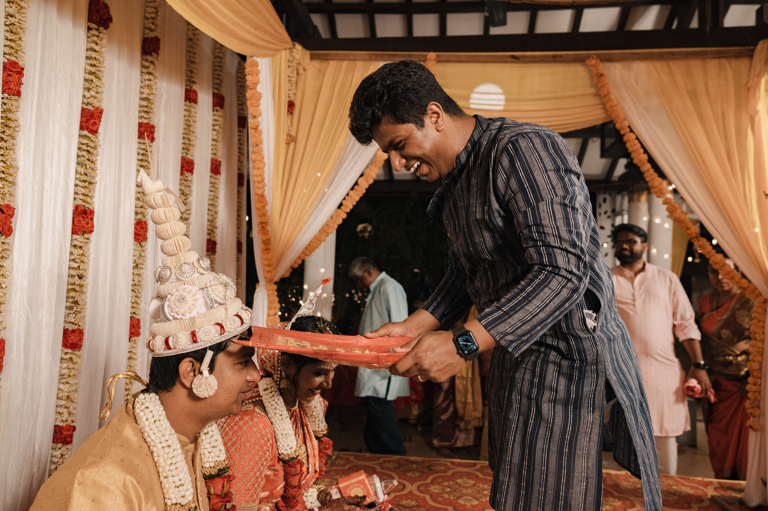 Sagaya & Rakesh. Agam Vizha