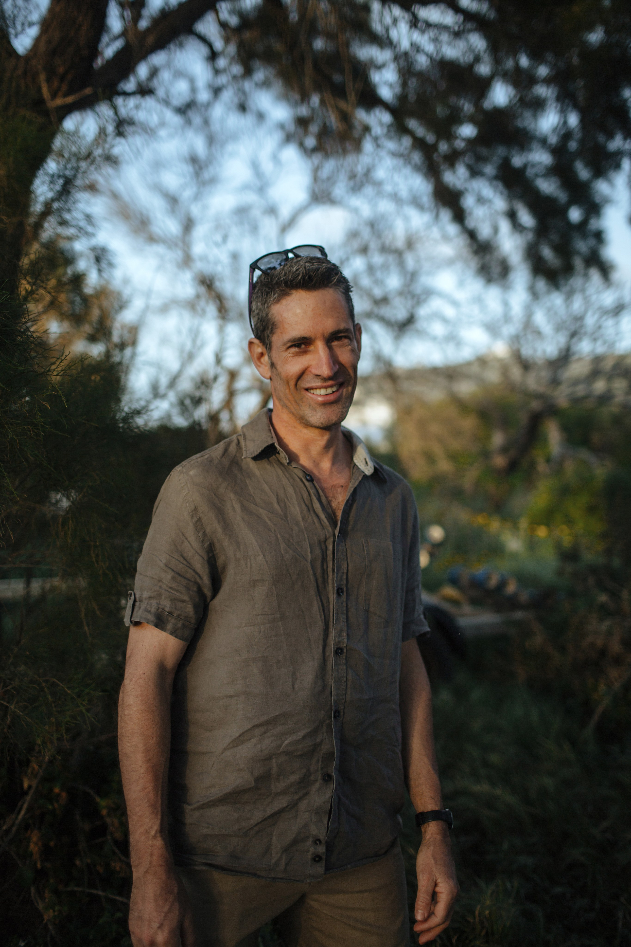 Family walk at Tel Shikmona. Family photographer in Israel
