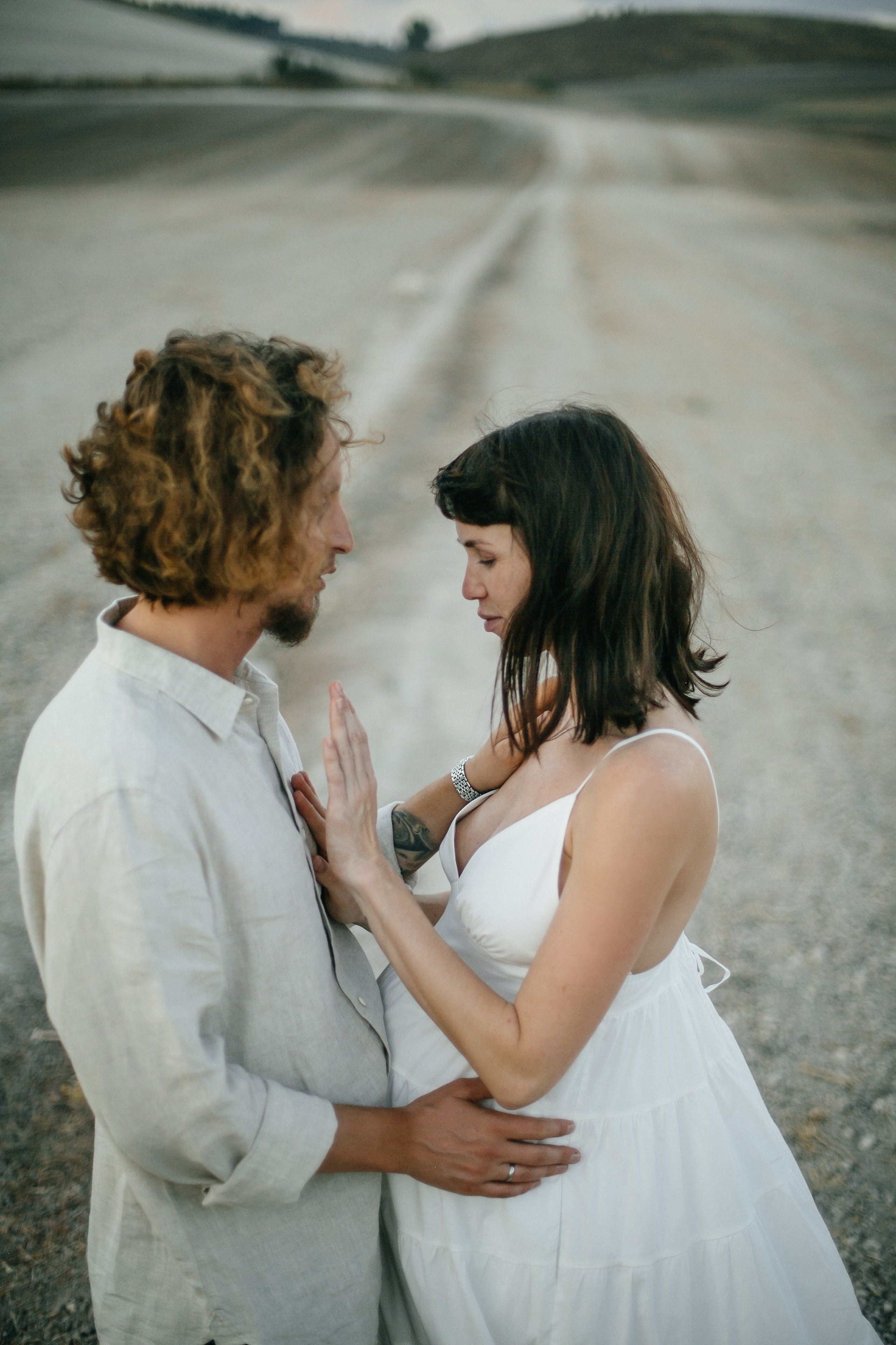 Kiryat Tivon field. Family photographer in Israel