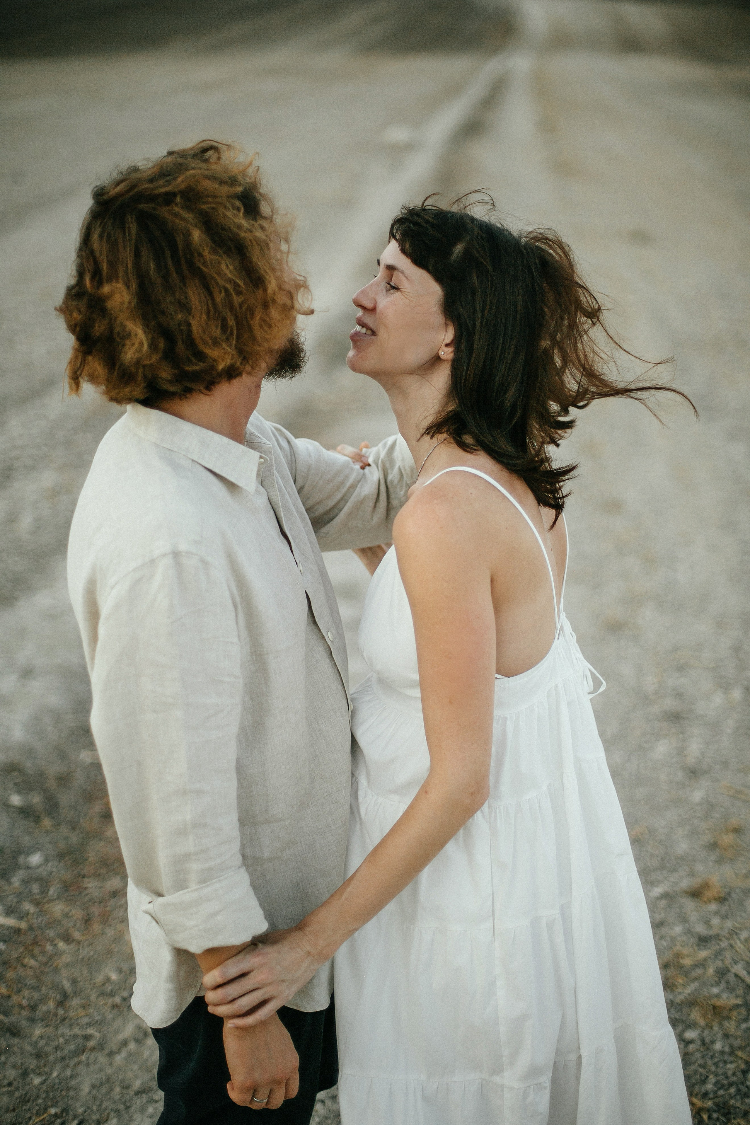Kiryat Tivon field. Family photographer in Israel