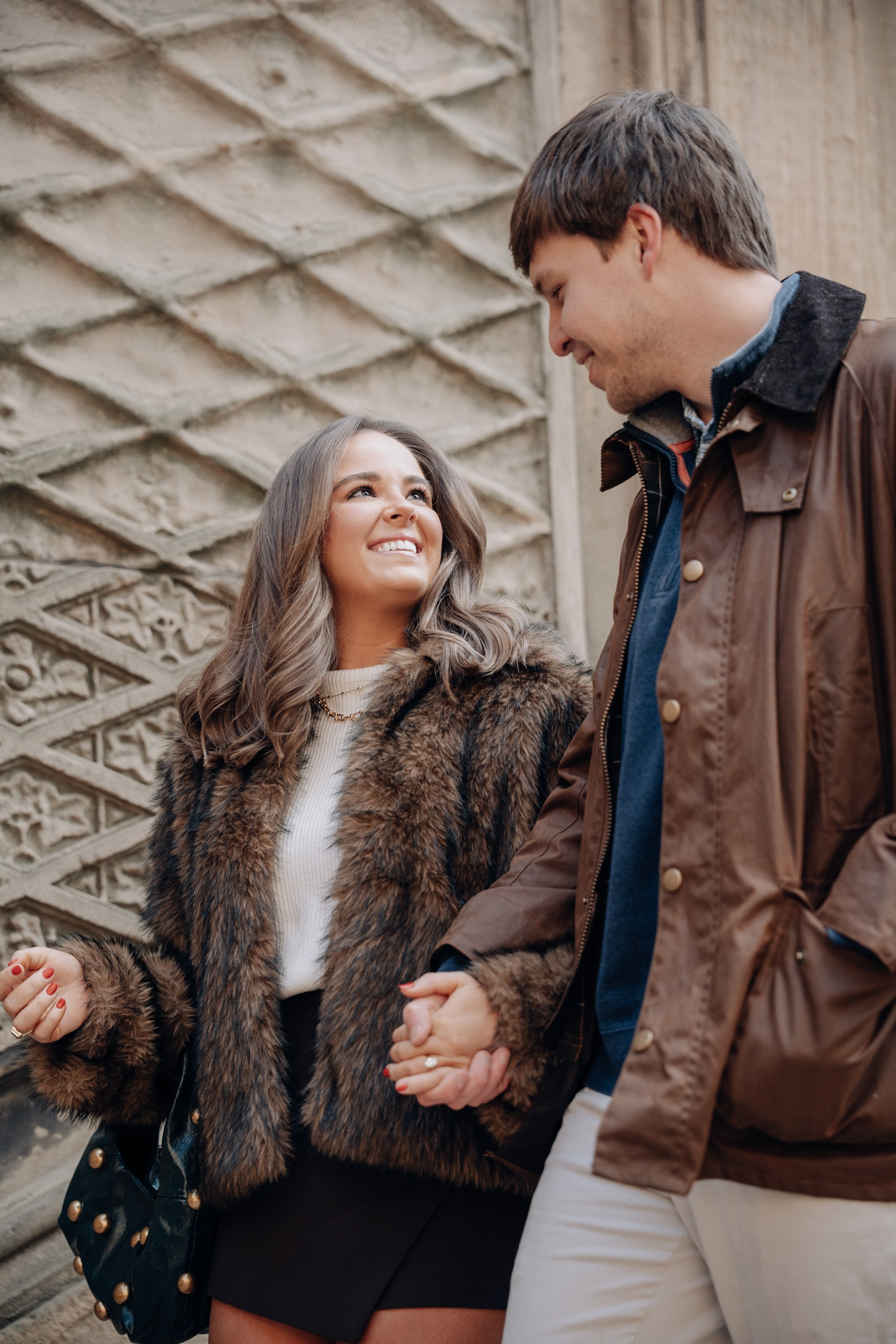 Proposal shoot in Central Park. Portrait and wedding photographer in New York