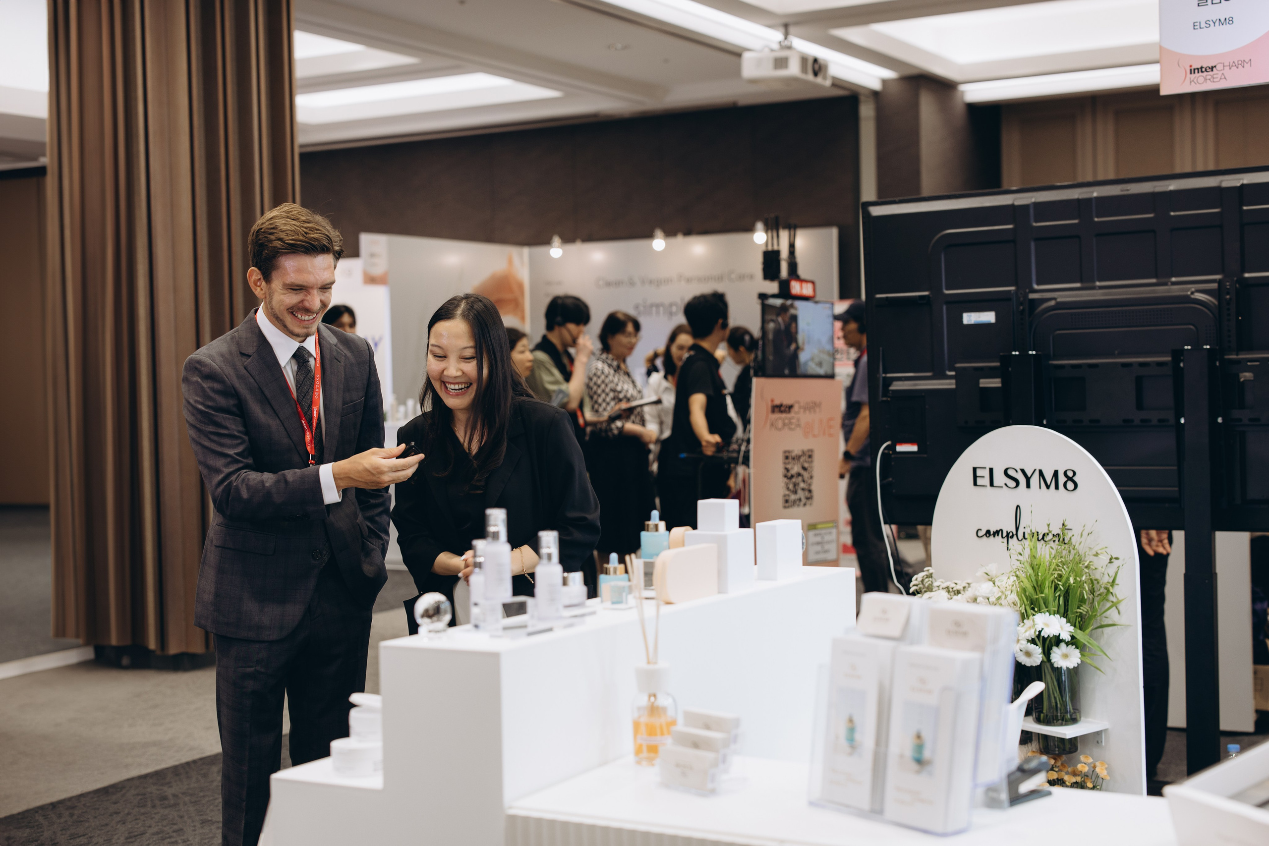 Inter charm Korea 2024 (ELSYM8). Portrait photographer in South Korea Olga Lian