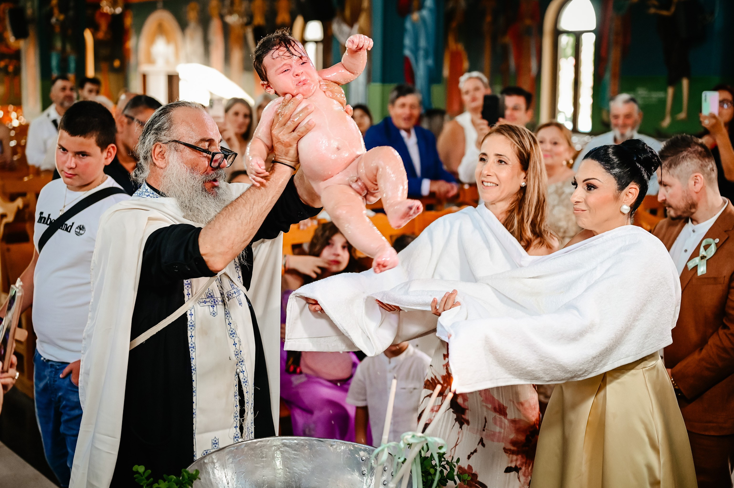 Baptism Mixail Aggelos. AdrianOltean.wfolio.pro