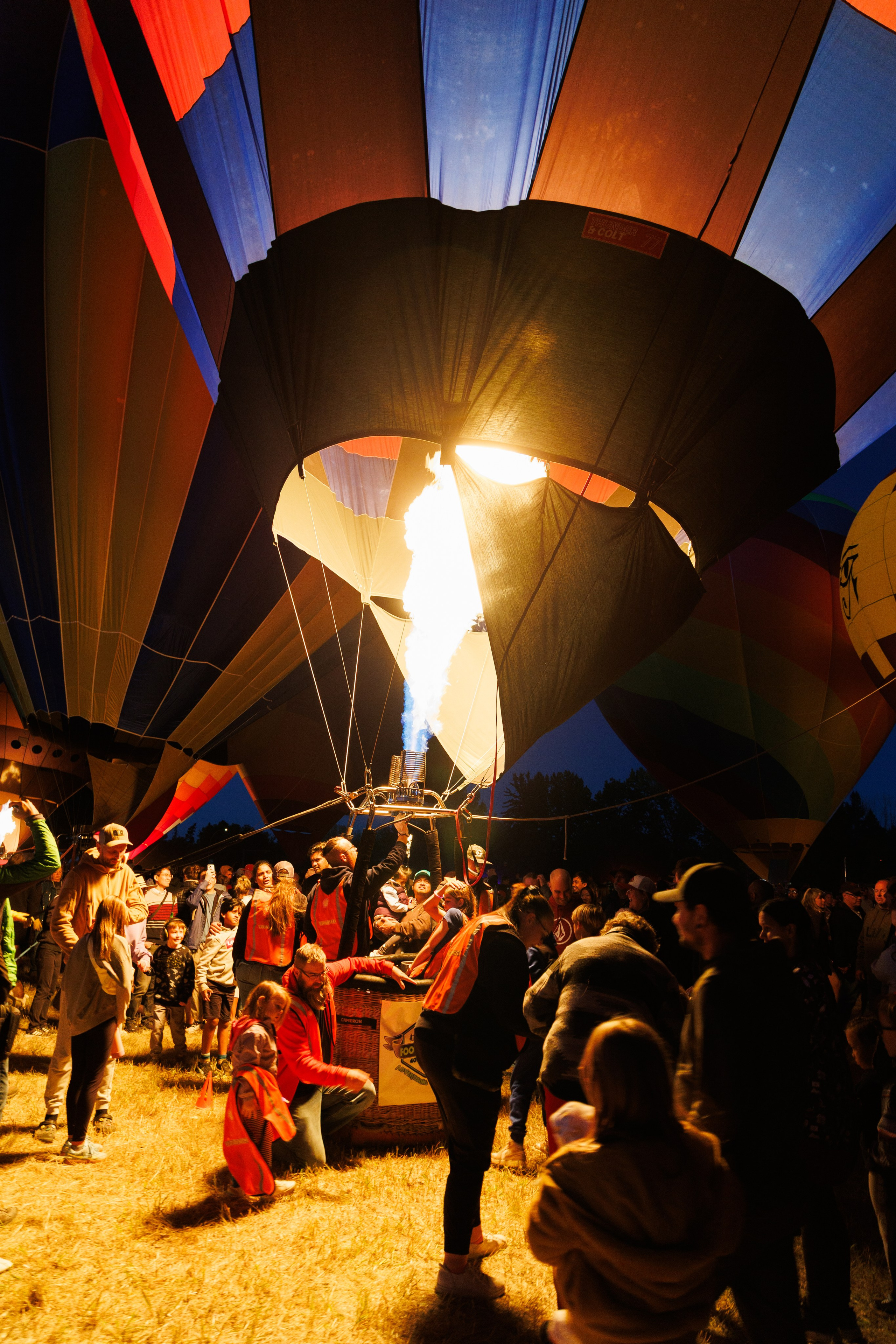 High River Balloon Festival Lights Up the Sky. ProFly.club — Professional aerial filming in Calgary