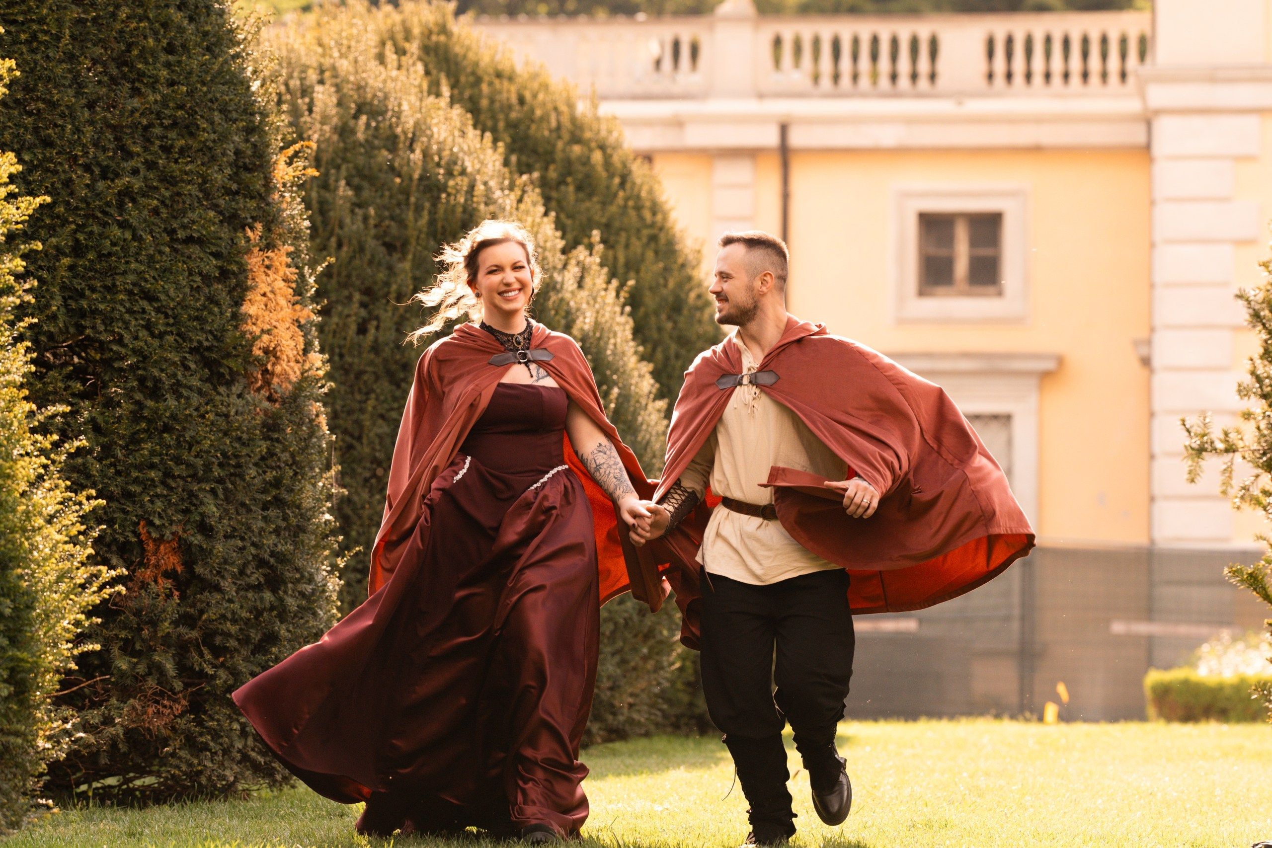 Medieval Love Story. Wedding Photographer Lake Como Ferrari Media Production