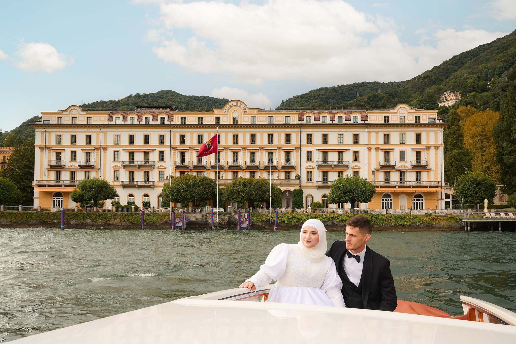 Jasmina & Vale. Fotografo matrimonio Lago di Como Ferrari Media Production