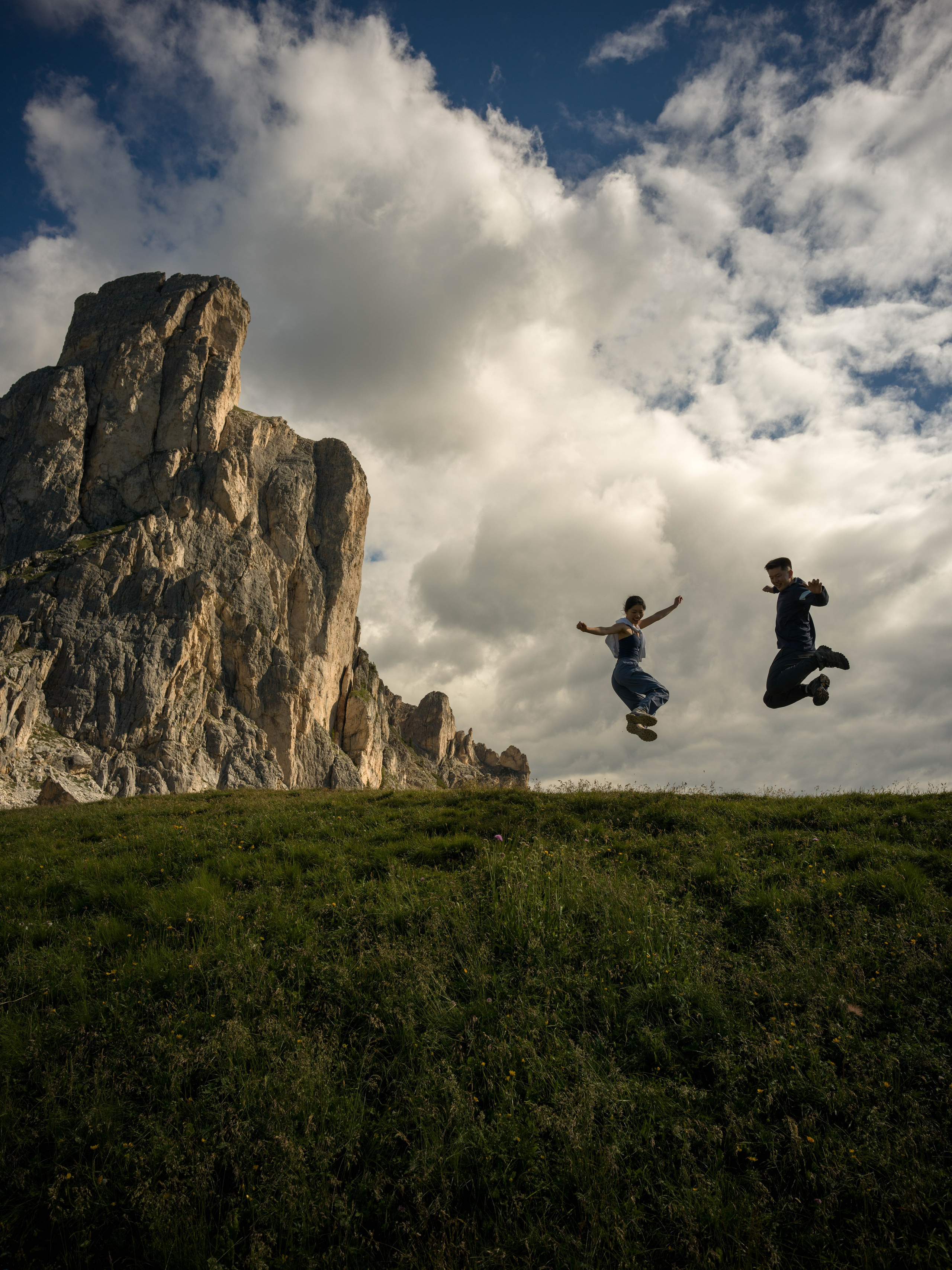 Proposal, Passo Giau, the Dolomites