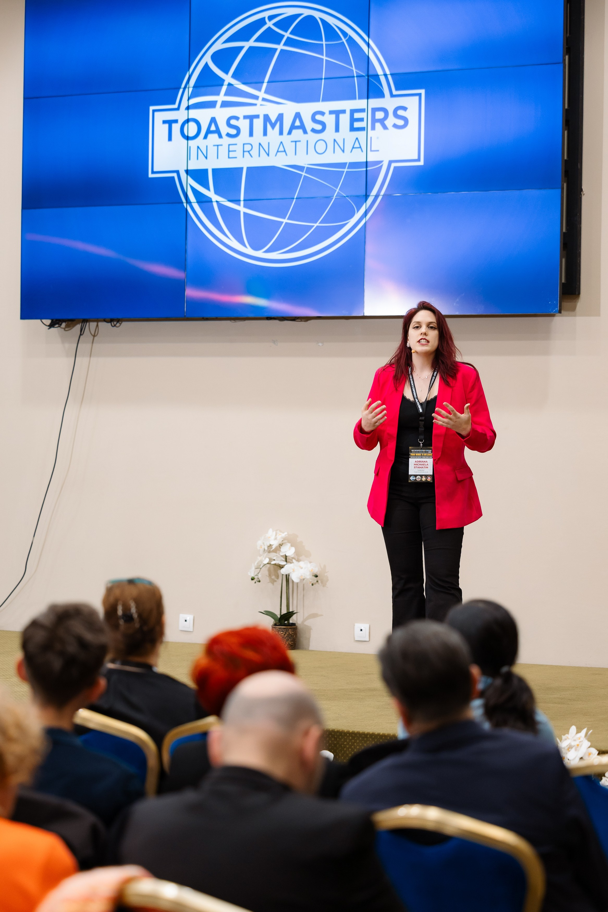 Toastmasters Conference. Marius Ciocan